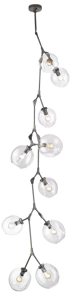 Avenue Lighting- Fairfax Collection-10 Light Hanging Chandelier-Bronze - Image 1