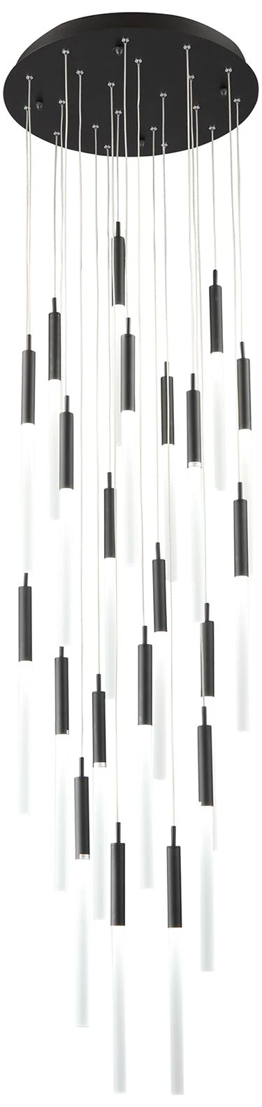 Avenue Lighting Main St. Collection Flush Mount Pendants Black - Image 1