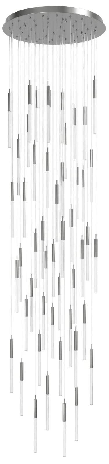 Avenue Lighting Main St. Collection Pendant 158" Polished Nickel - Image 1