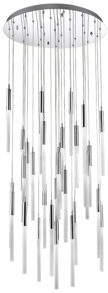 Avenue Lighting Main St. Collection Pendant Polished Nickel - Image 1