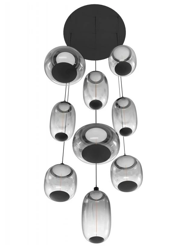 Avenue Lighting Monaco Collection  180" Black - Image 2