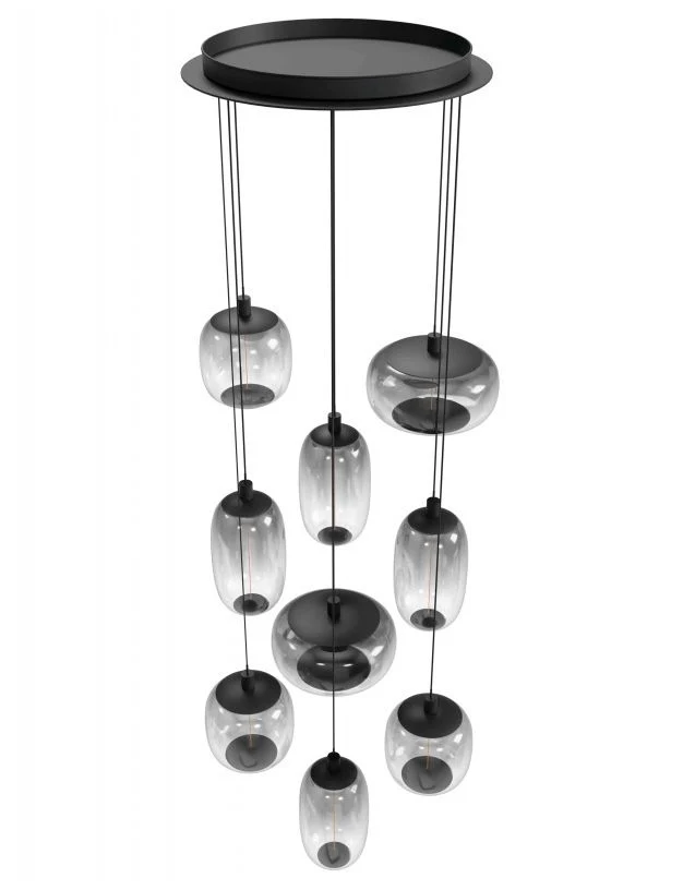Avenue Lighting Monaco Collection  180" Black - Image 3