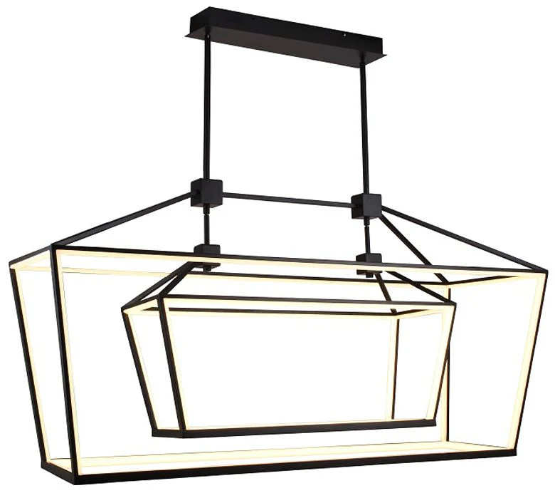 Avenue Lighting Park Ave. Hanging Chandelier 28" Black - Image 1