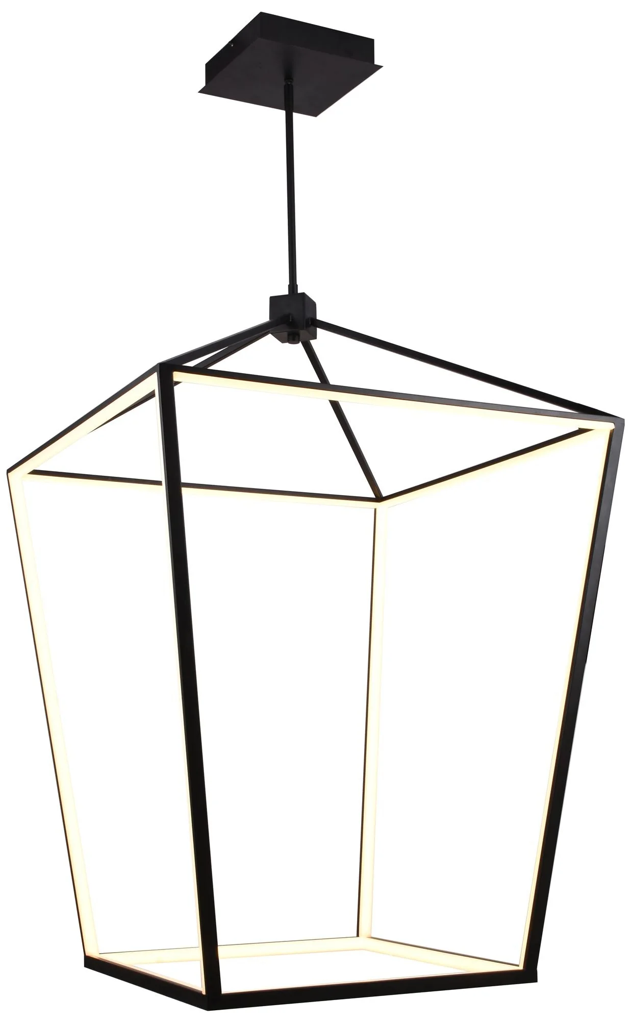 Avenue Lighting Park Ave. Hanging Chandelier 42" Black - Image 1