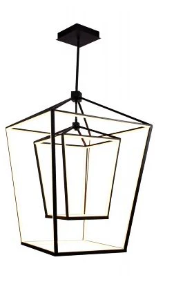 Avenue Lighting Park Ave. Hanging Chandelier Black - Image 3