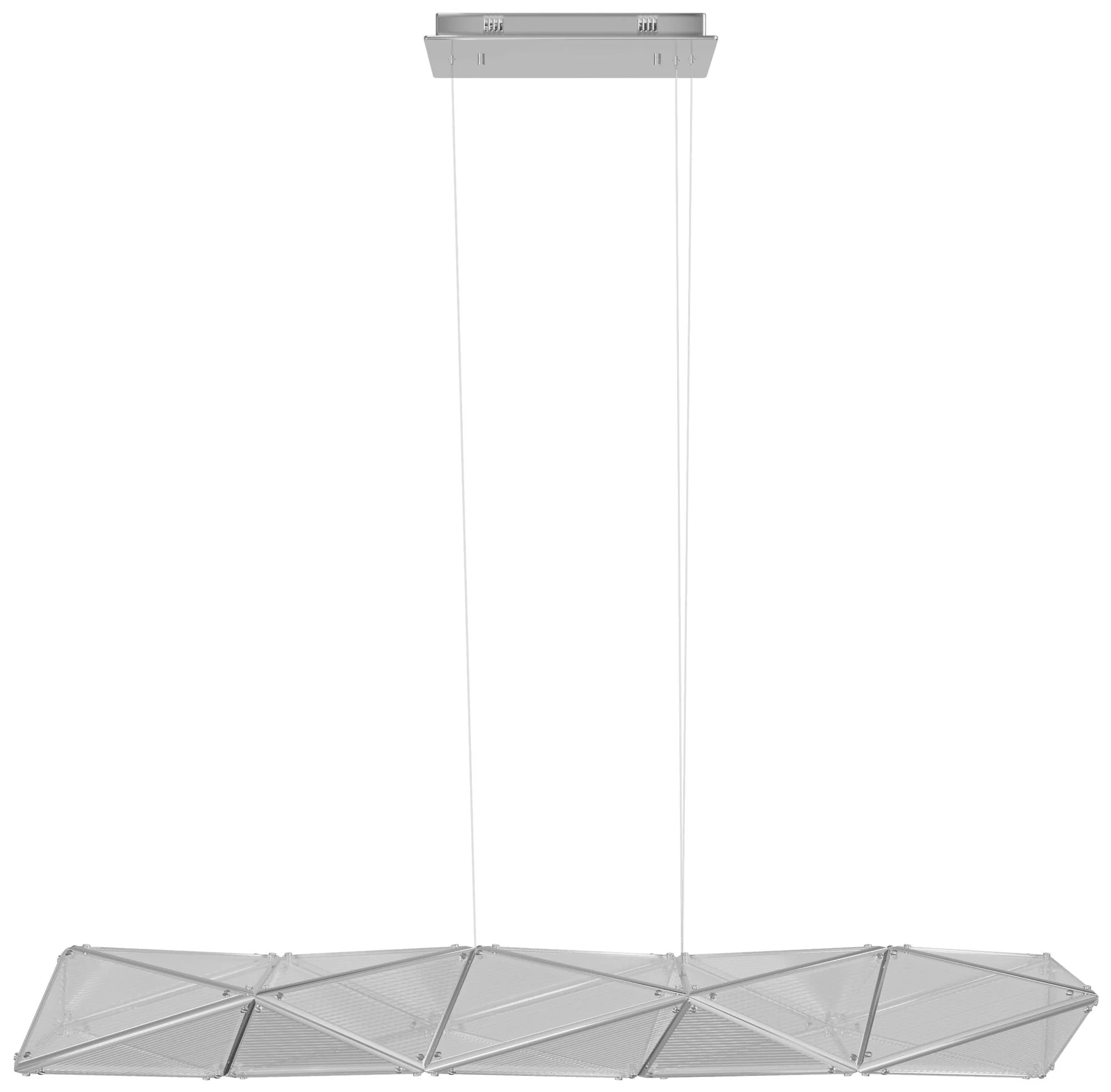 Avenue Lighting Seoul Collection Chandelier 55" Chrome - Image 1