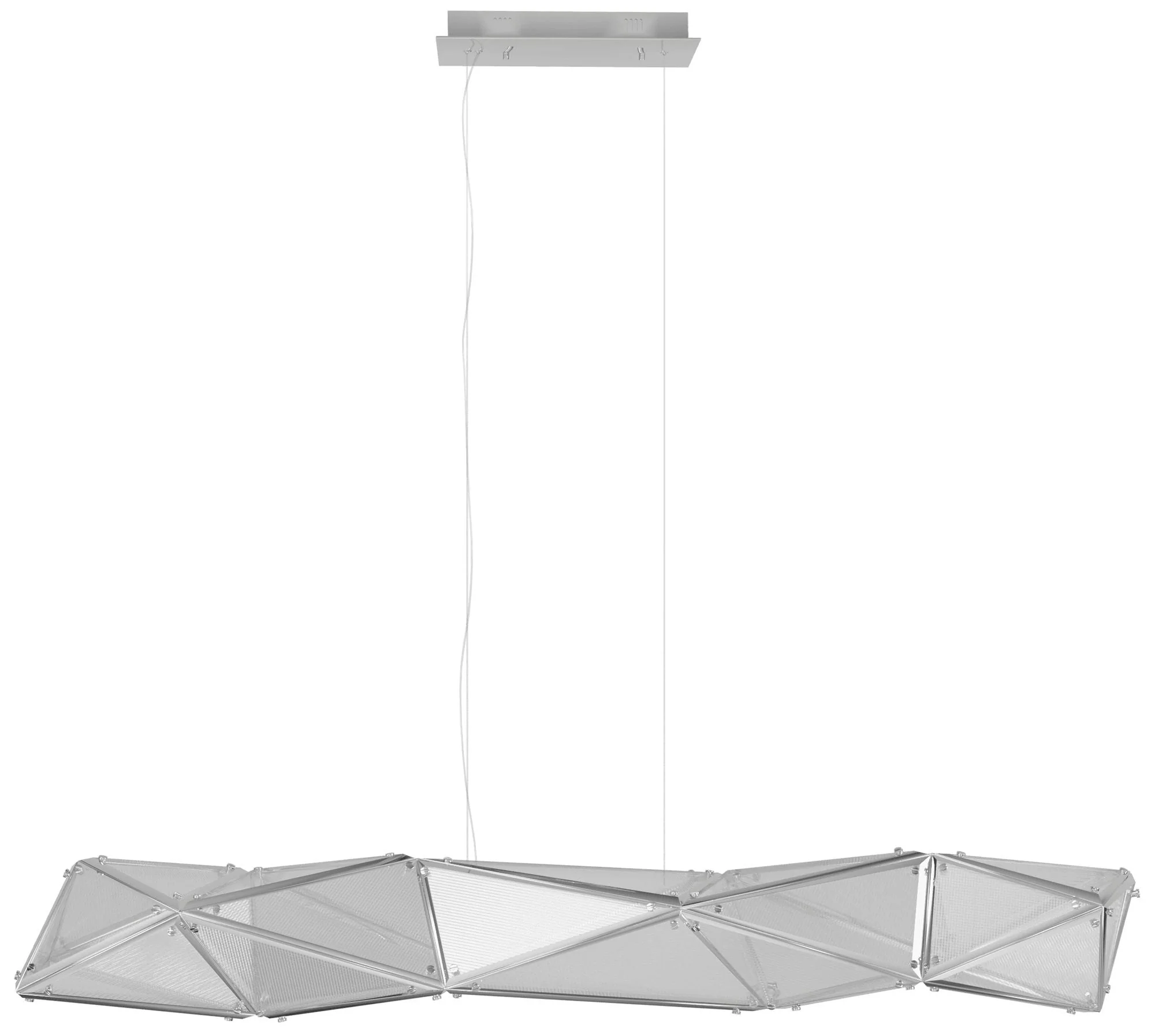 Avenue Lighting Seoul Collection Chandelier 63" Chrome - Image 1