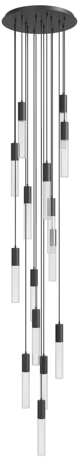 Avenue Lighting The Strand Collection   148" Black - Image 1