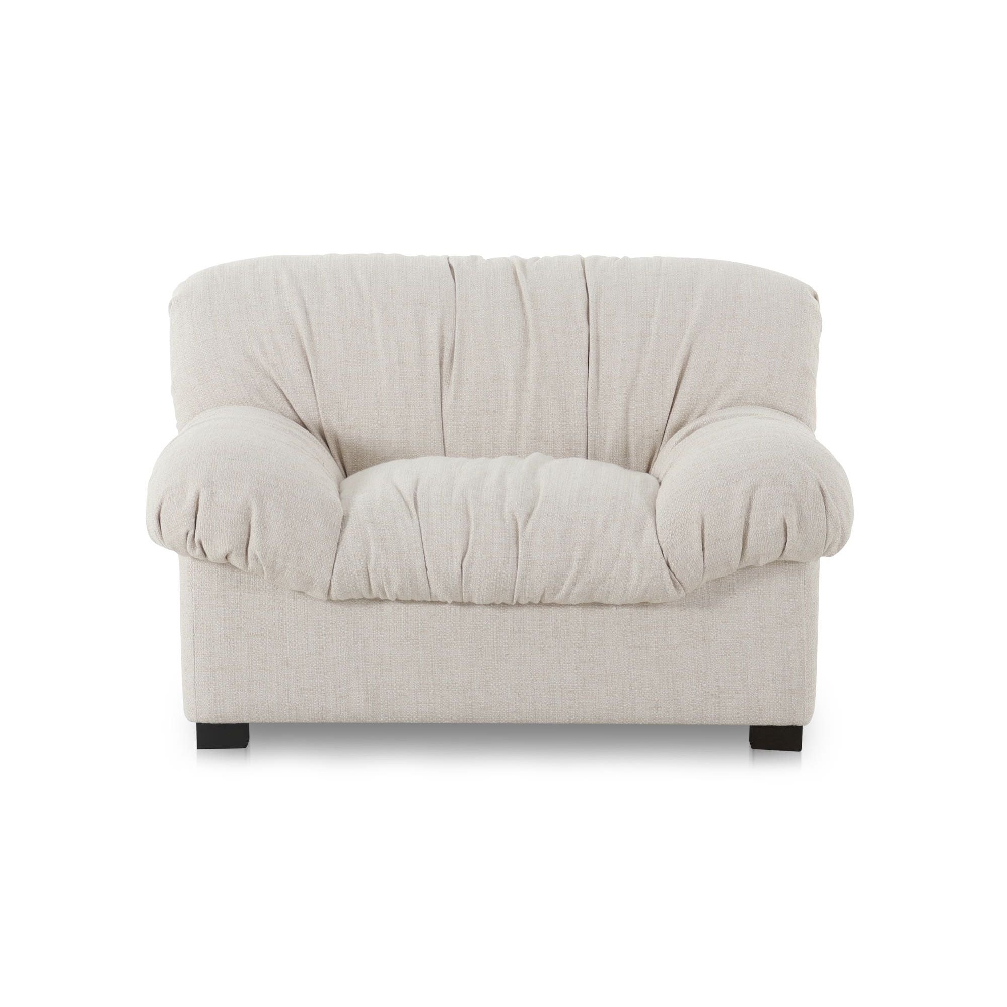 Moe’s Home Collection Halston Flecked Oat Lounge Chair