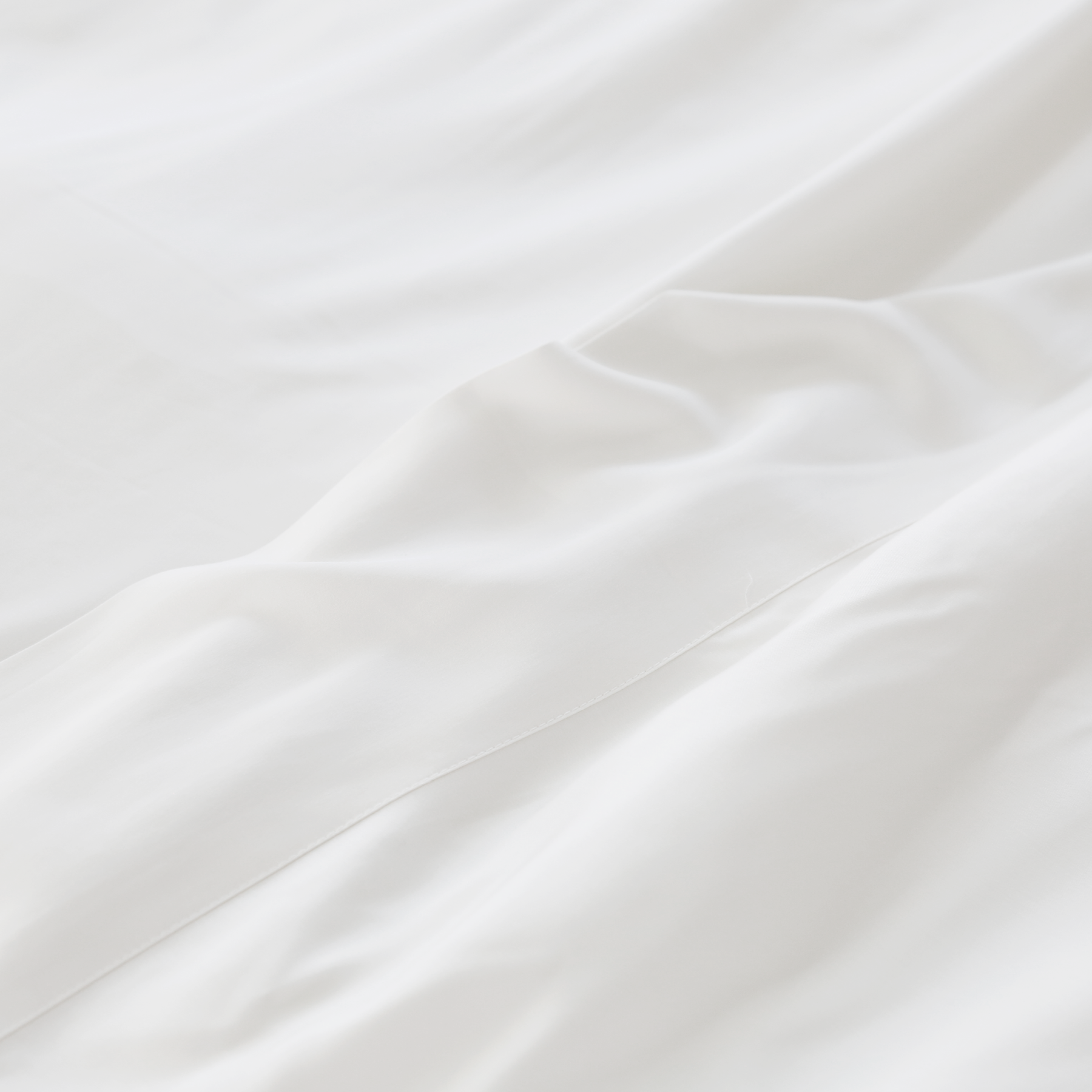Pom Pom at Home Bamboo Sateen White Sheet Set ~ Available in Twin, Queen and King Sizes - Image 2