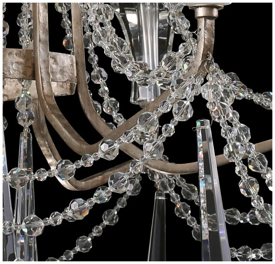 Barcelona 12-Lt 3-Tier Chandelier - Image 3