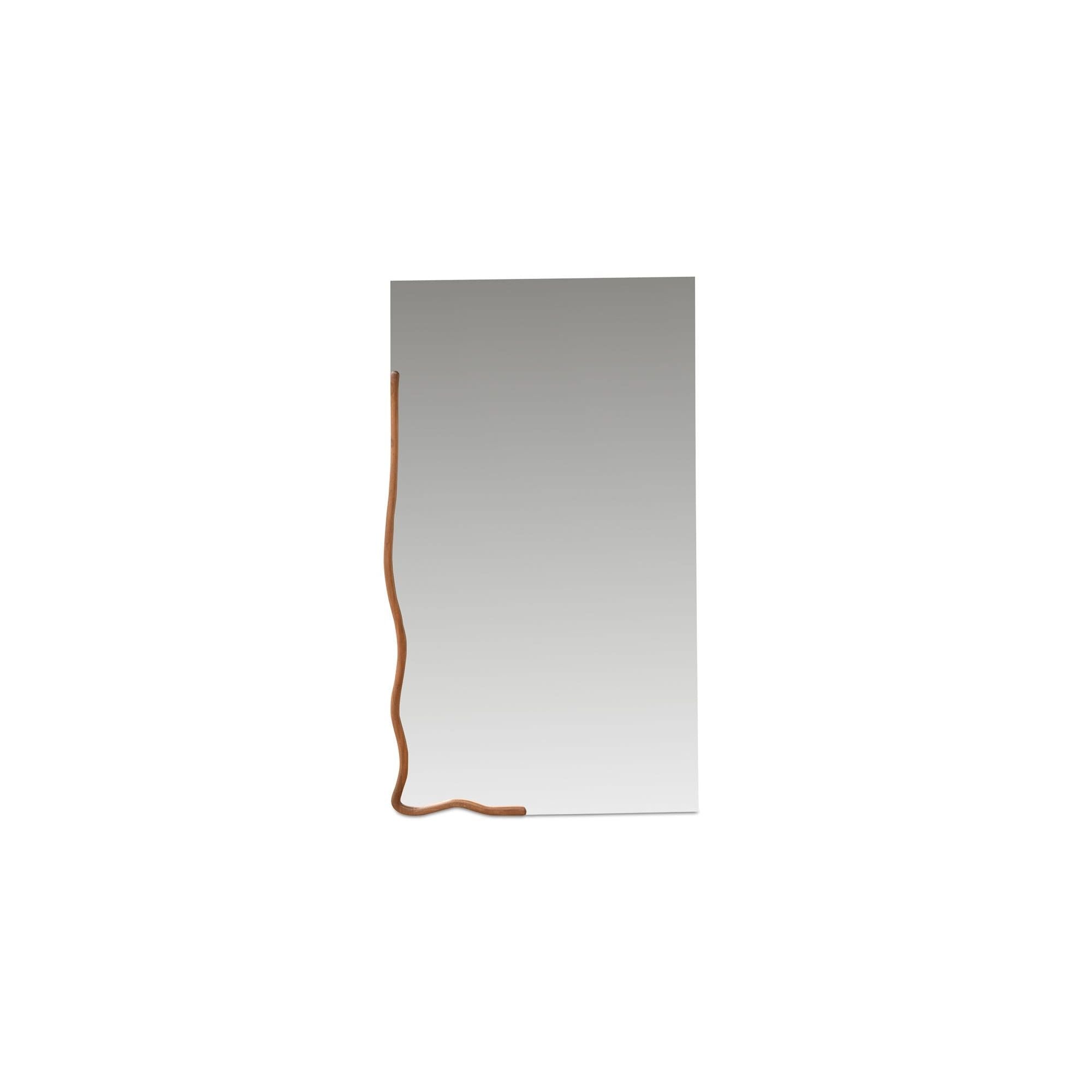 Moe's Home Leni Large Mirror Brown - Image 1