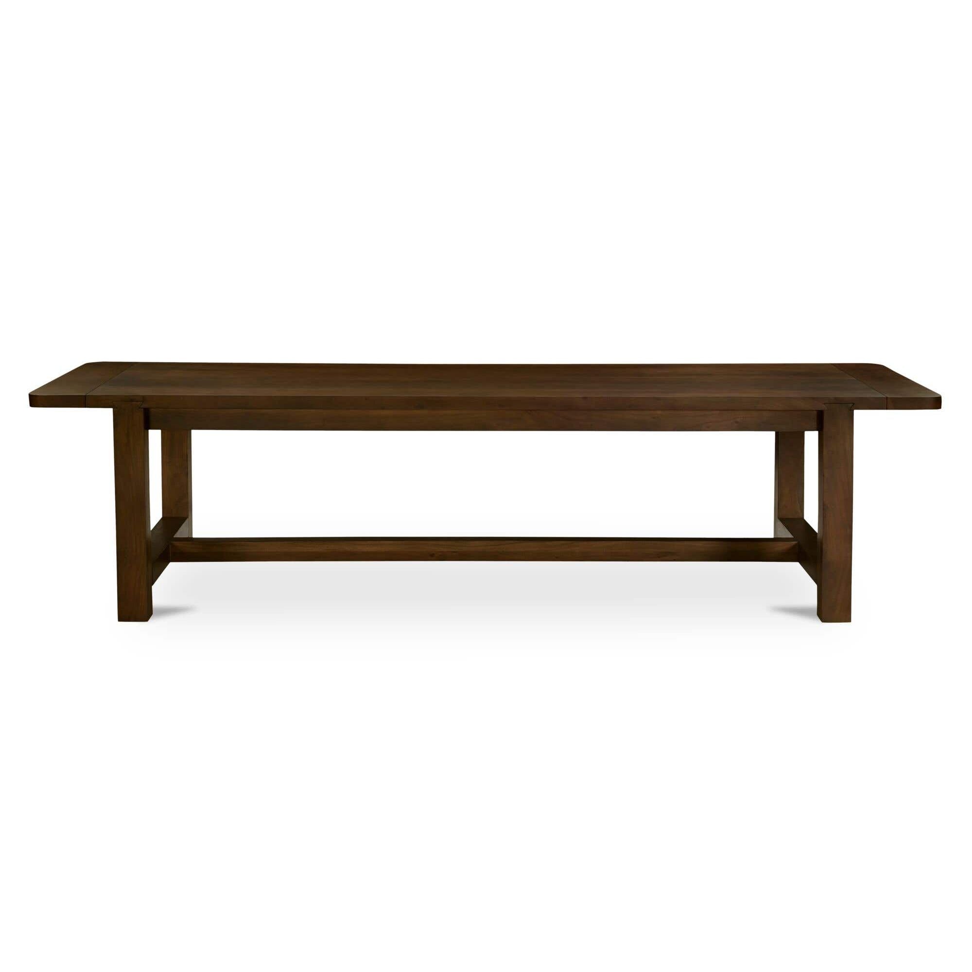 Moe's Home Wilson Dining Table Large Warm Brown - Image 1