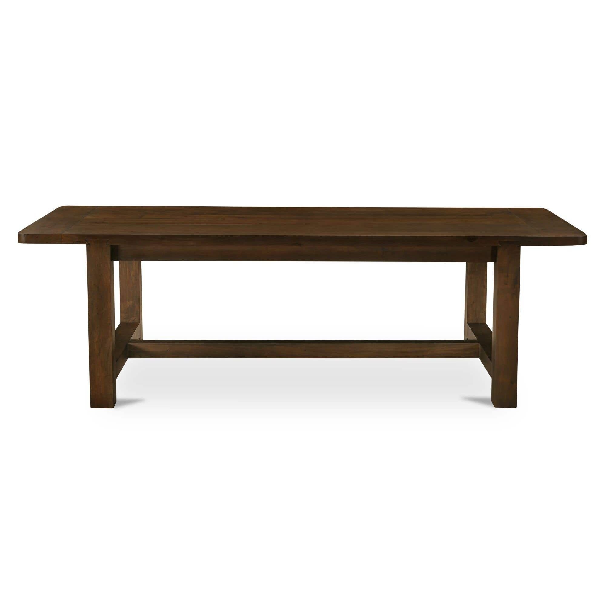 Moe's Home Wilson Dining Table Small Warm Brown - Image 1