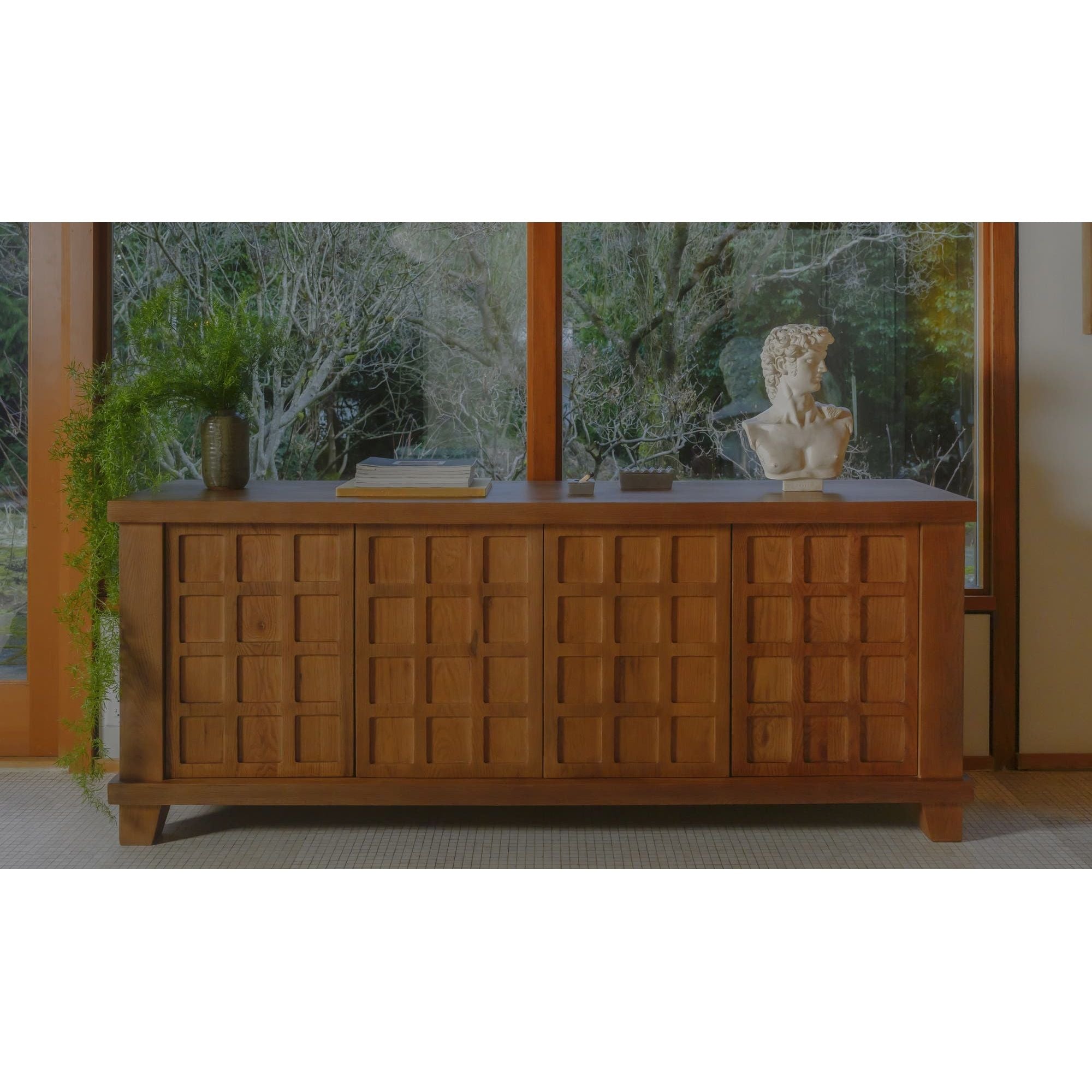 Moe's Home Enya Sideboard Red Oak - Image 3