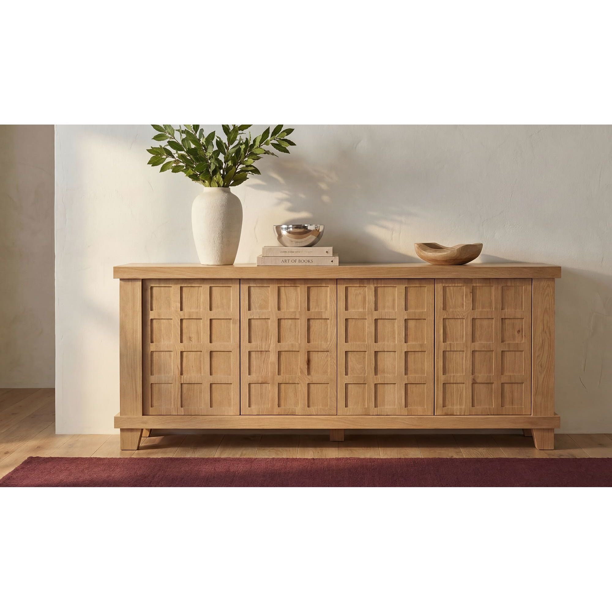 Moe's Home Enya Sideboard Natural Oak - Image 2
