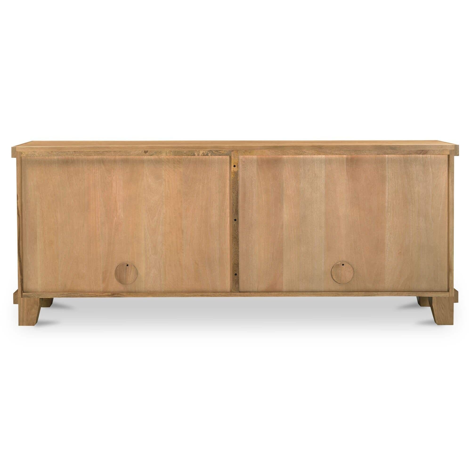 Moe's Home Enya Sideboard Natural Oak - Image 3