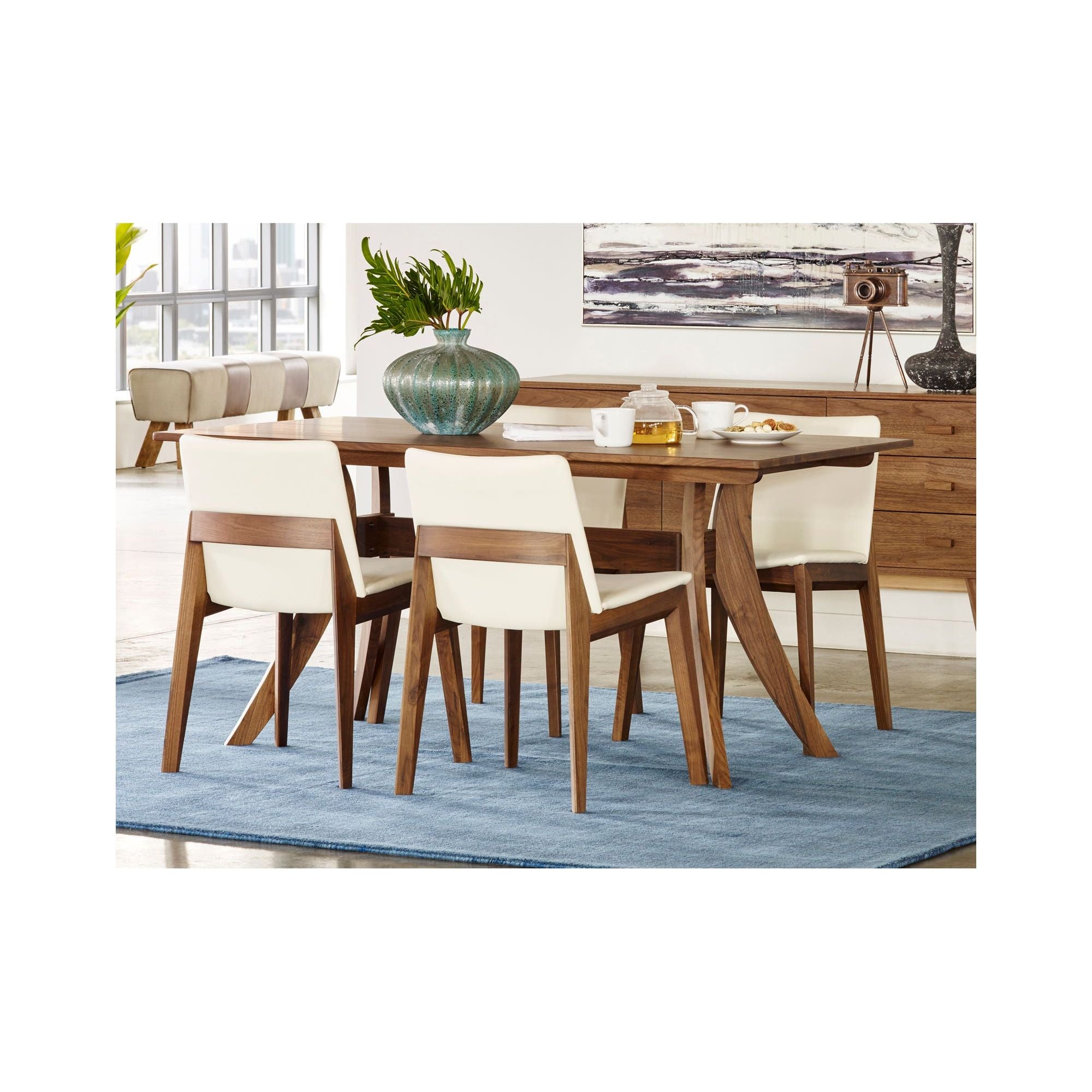 Moe's Home Florence Small Dining Table Brown - Image 3