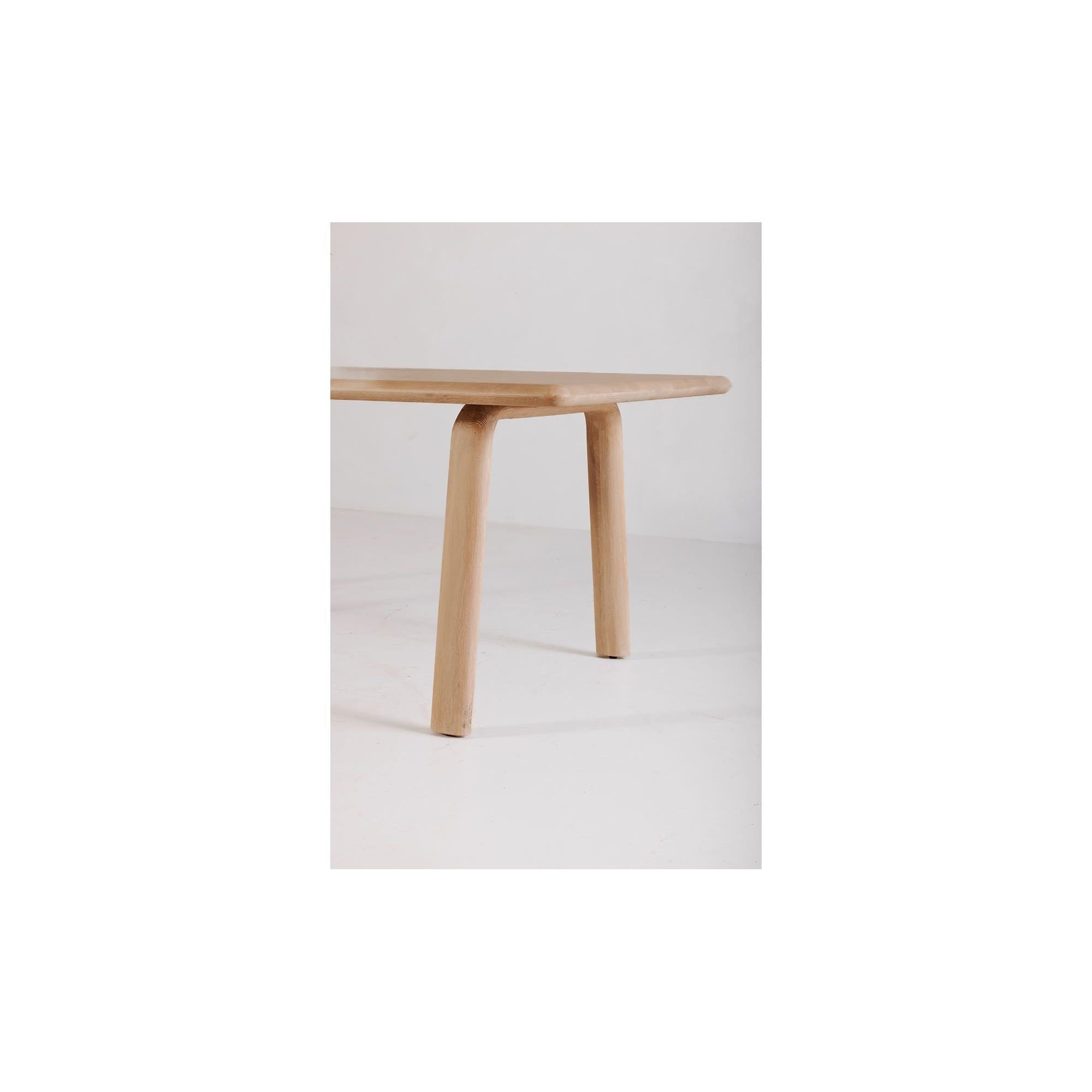 Moe's Home Malibu Dining Table White Oak - Image 3