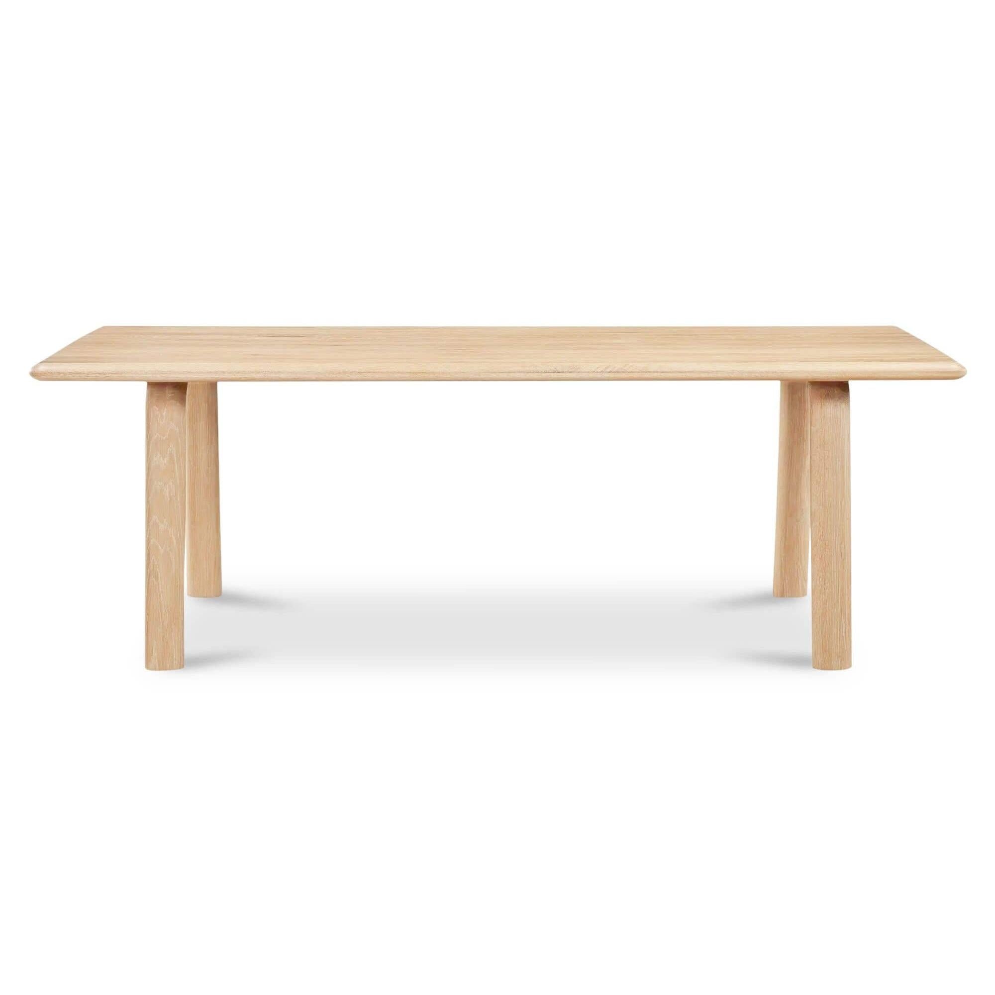 Moe's Home Malibu Dining Table White Oak - Image 1