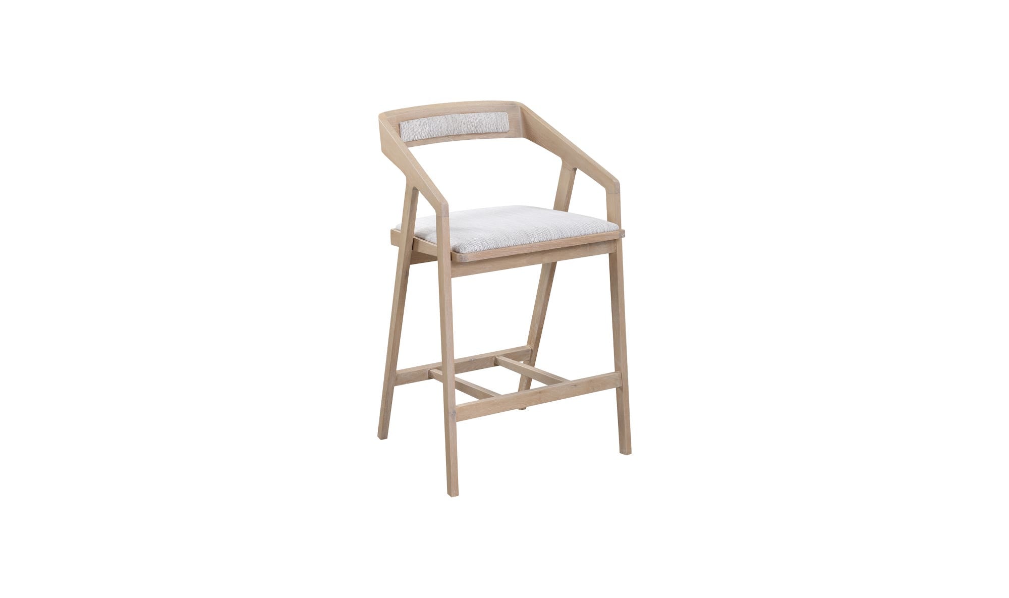 Moe's Home Padma Counter Stool Light Grey - Image 3