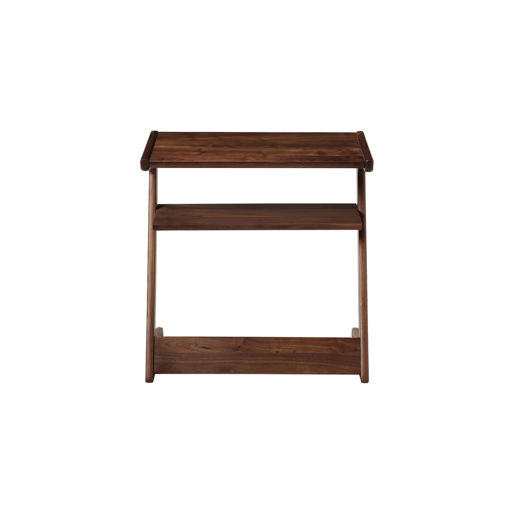 Moe's Home Collection Sakai Brown Walnut Accent Table - Image 1