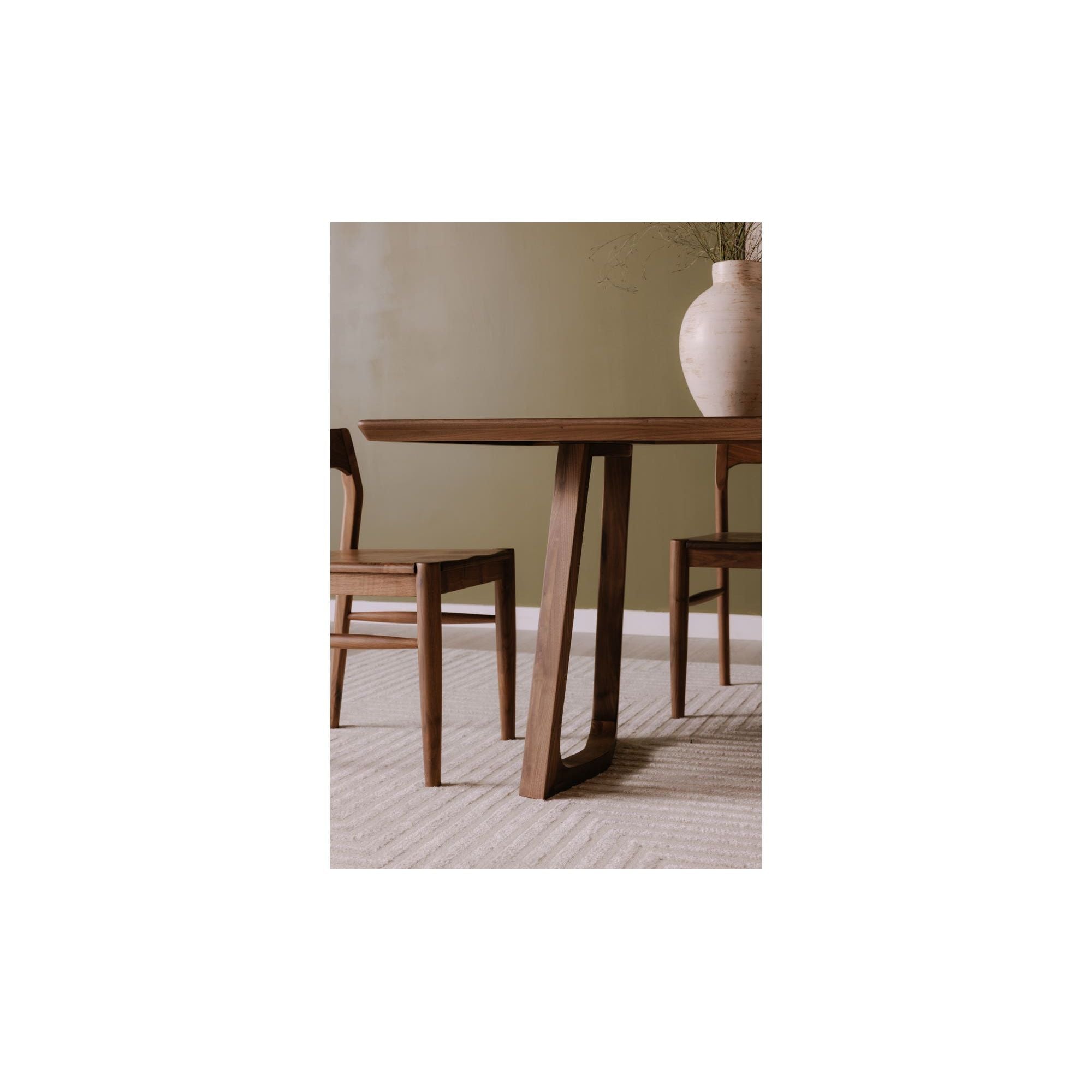 Moe's Home Silas Dining Table Walnut Brown - Image 3