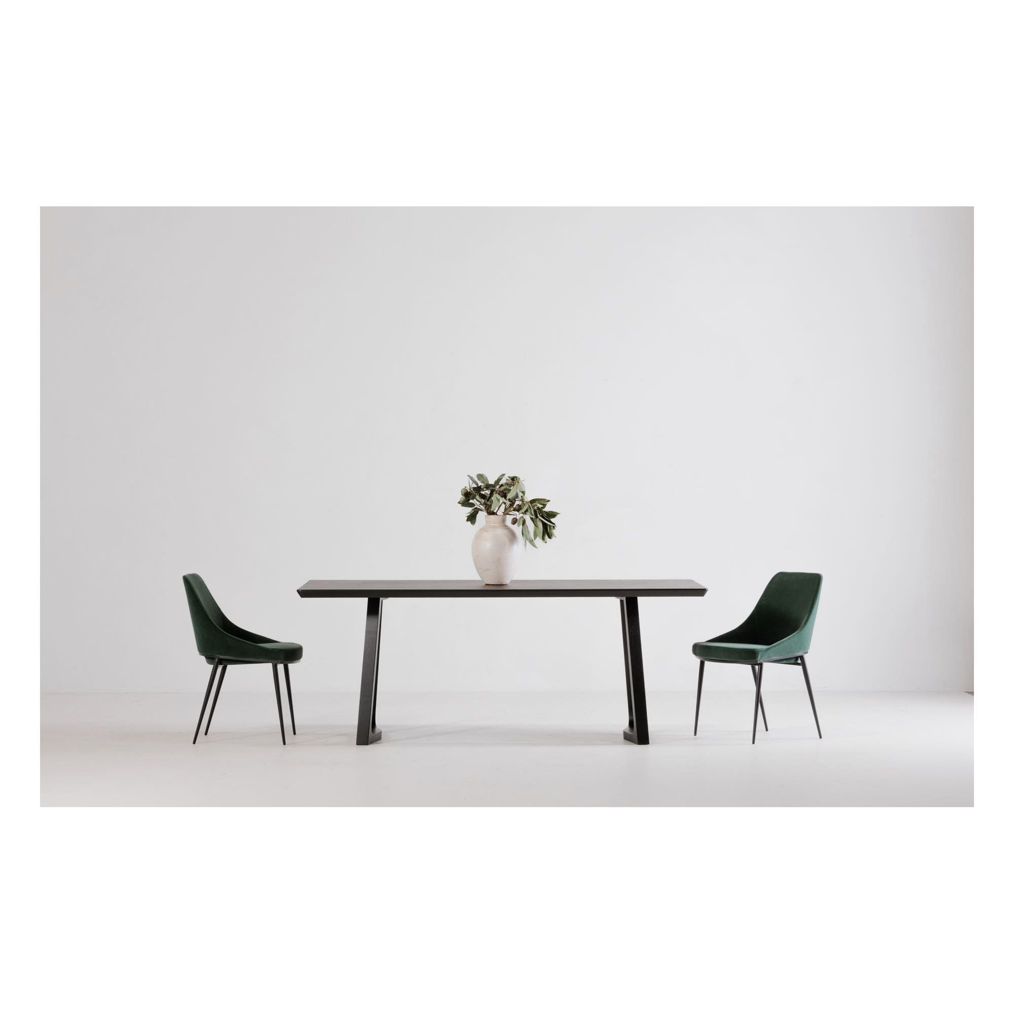 Moe's Home Silas Dining Table Black Ash - Image 2