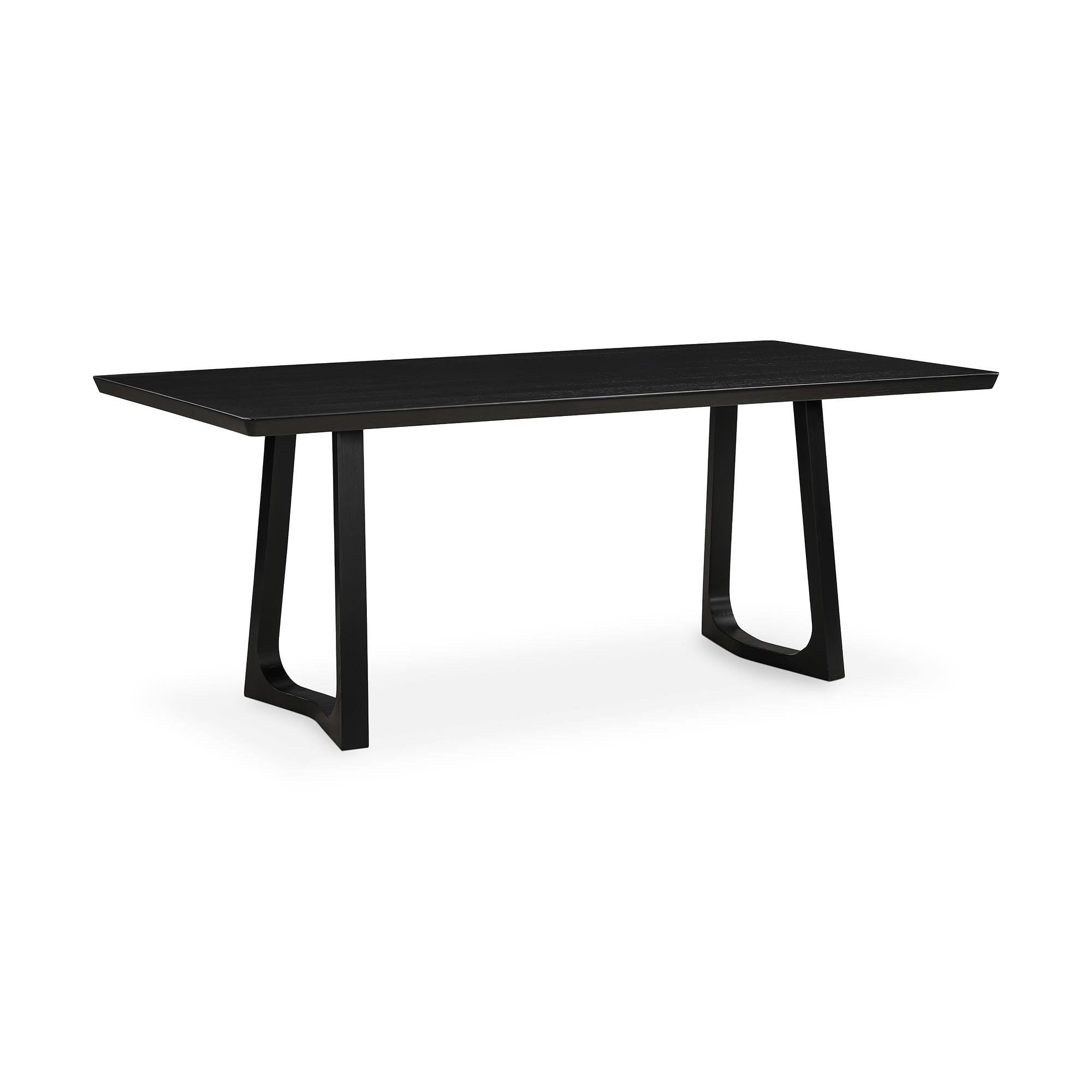 Moe's Home Silas Dining Table Black Ash - Image 3