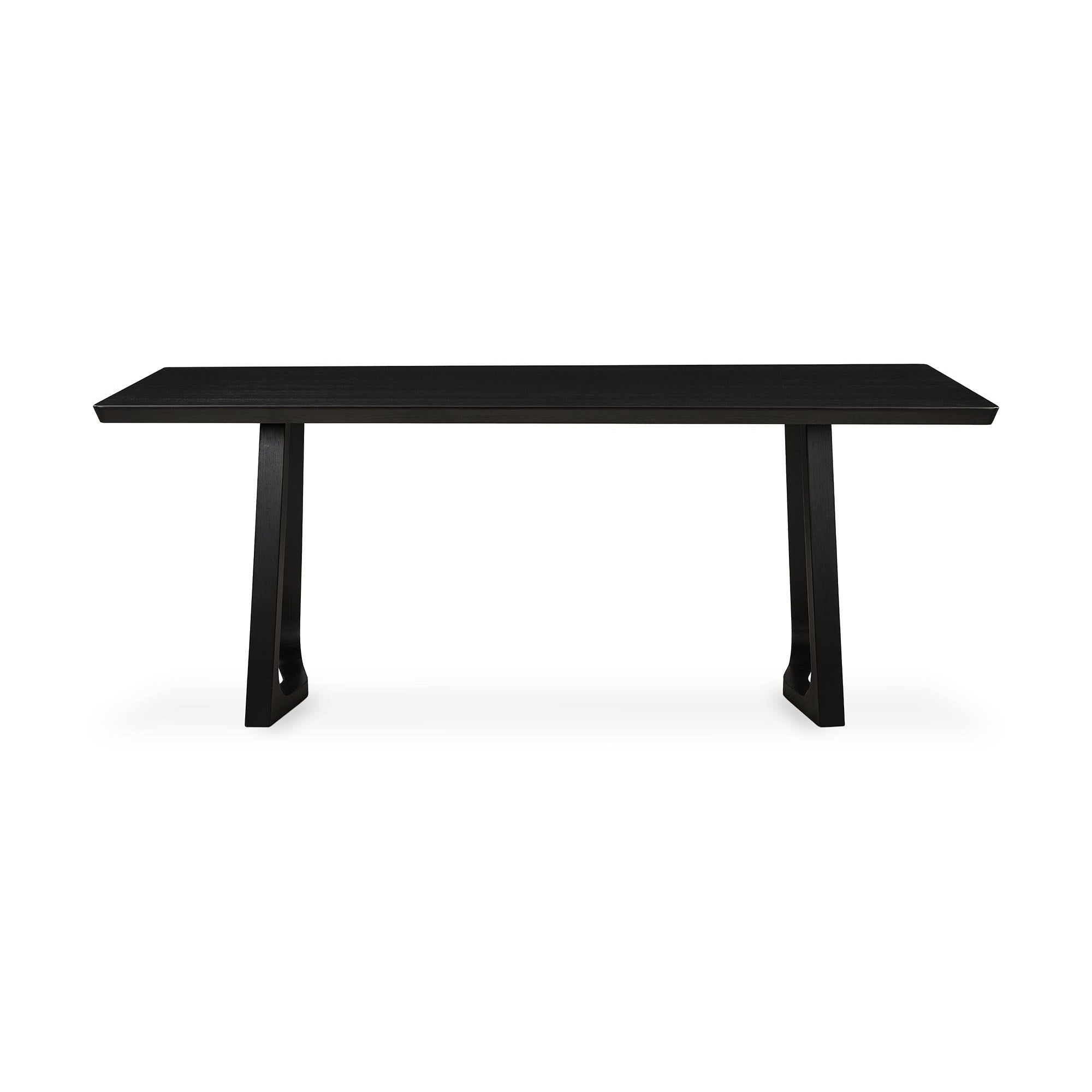 Moe's Home Silas Dining Table Black Ash - Image 1
