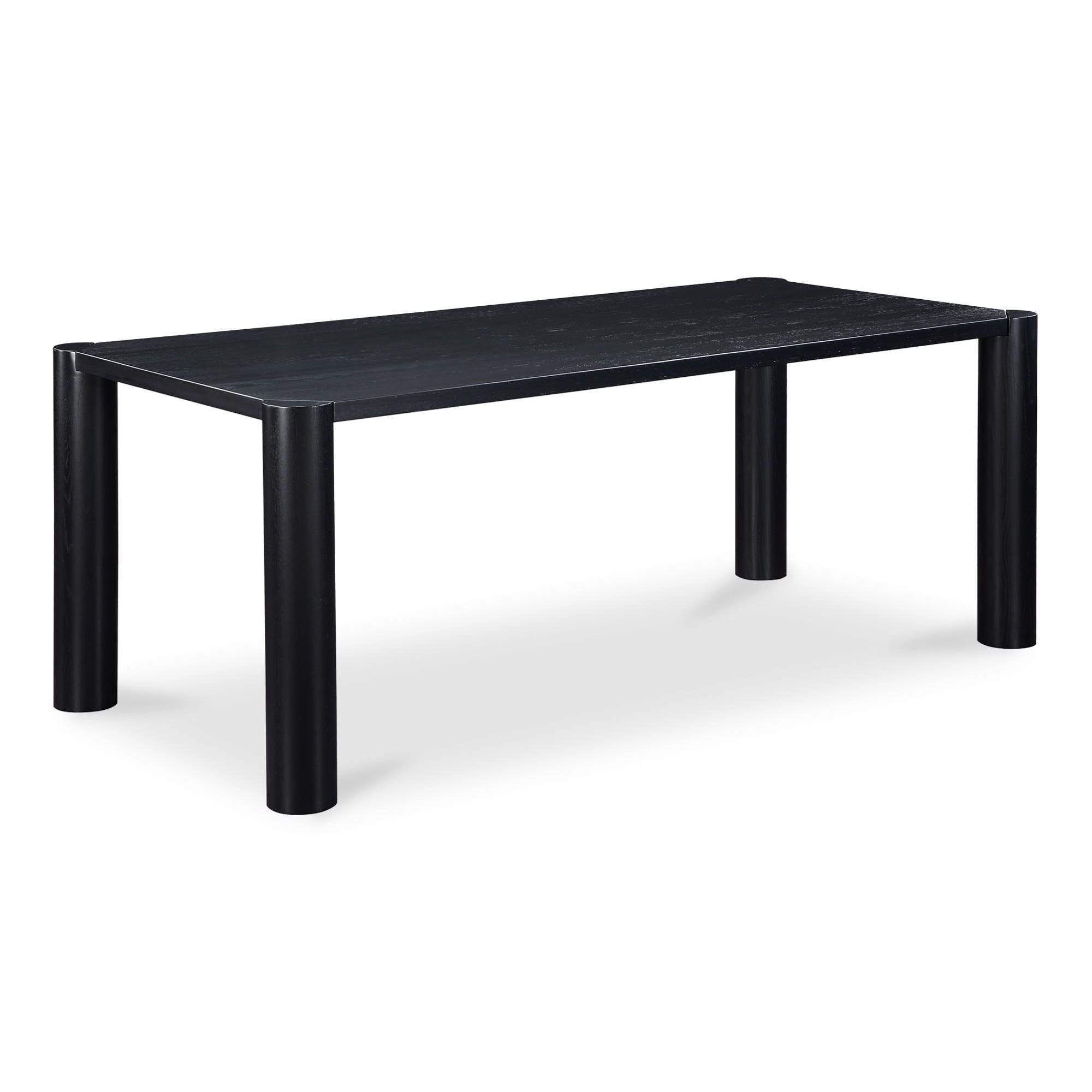 Moe's Home Post Small Dining Table Black - Image 1