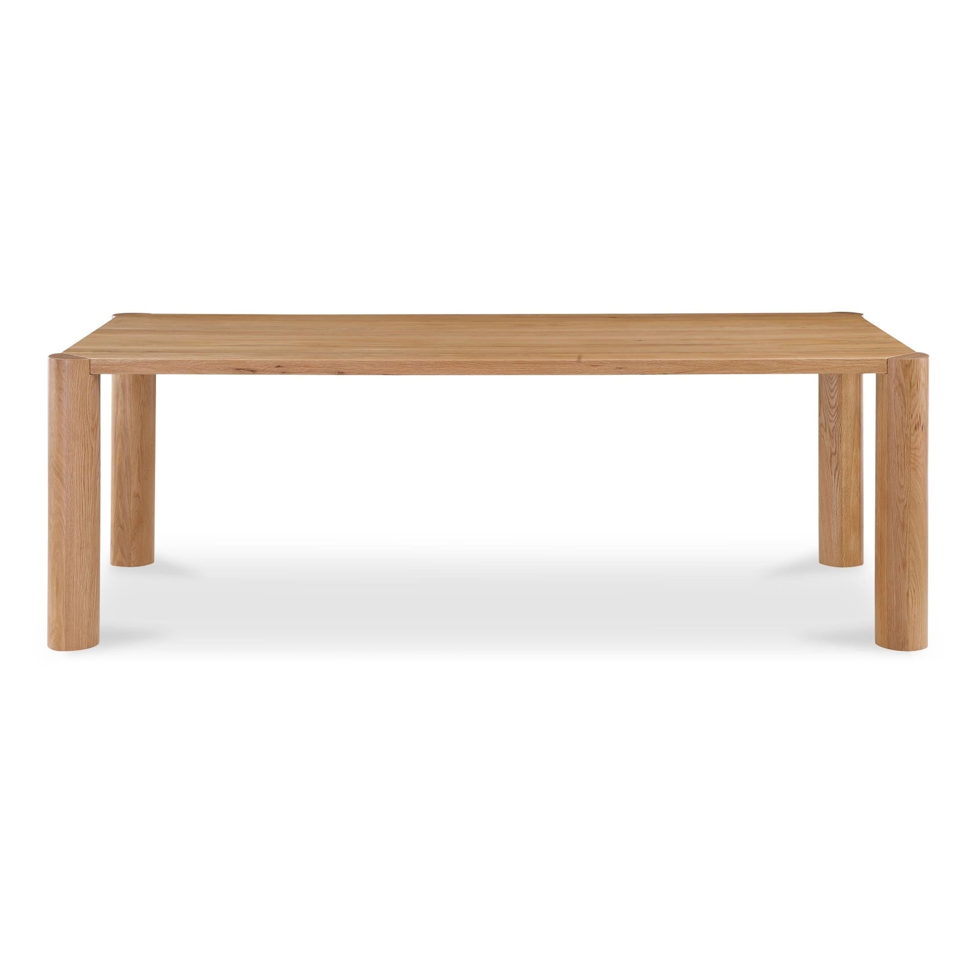 Moe's Home Post Small Dining Table Natural Oak - Image 1