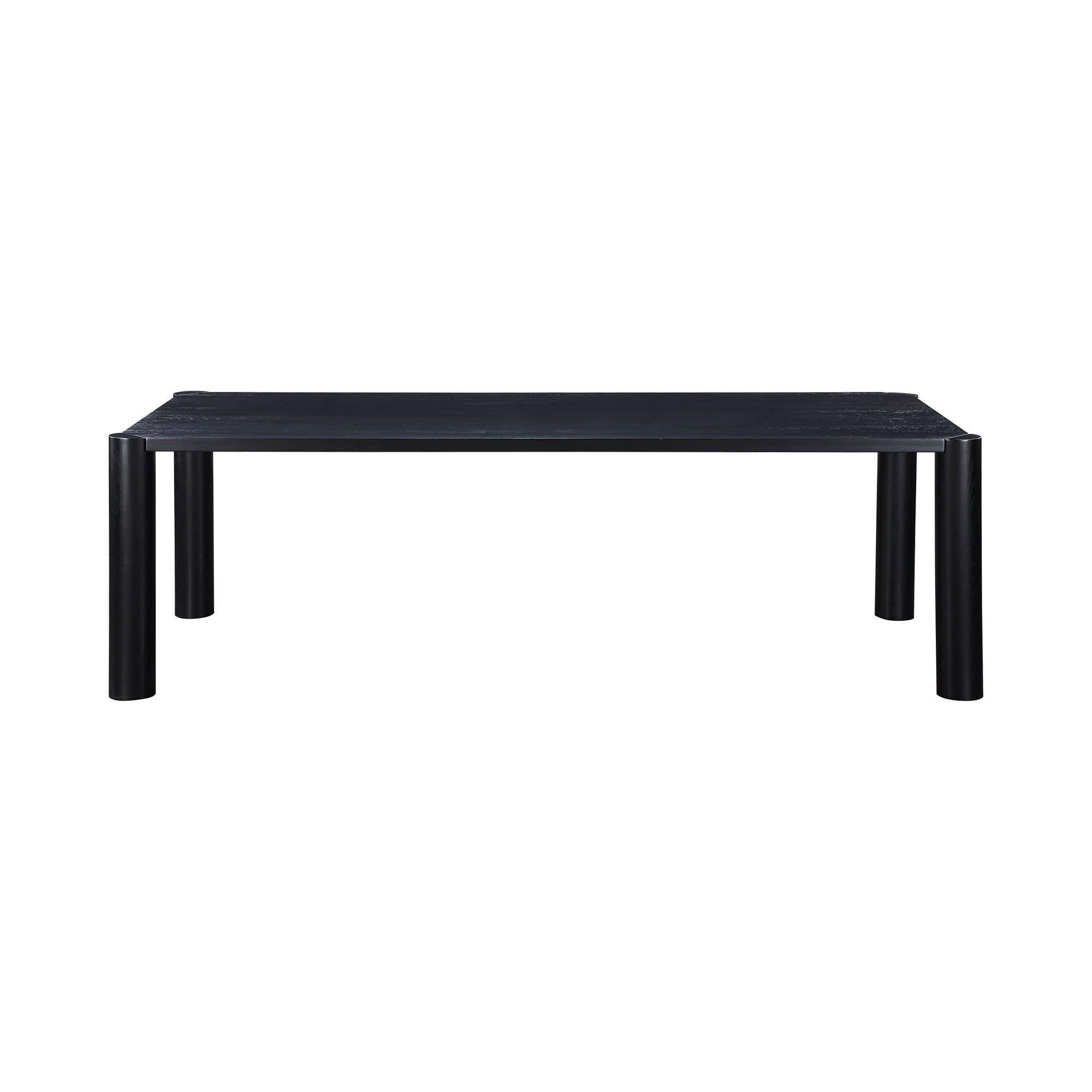 Moe's Home Post Large Dining Table Black - Image 1