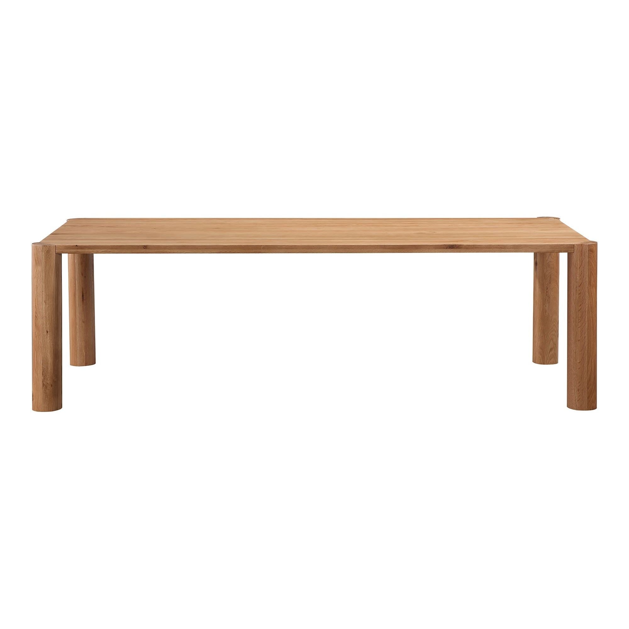 Moe's Home Post Large Table Large Natural Oak - Image 1