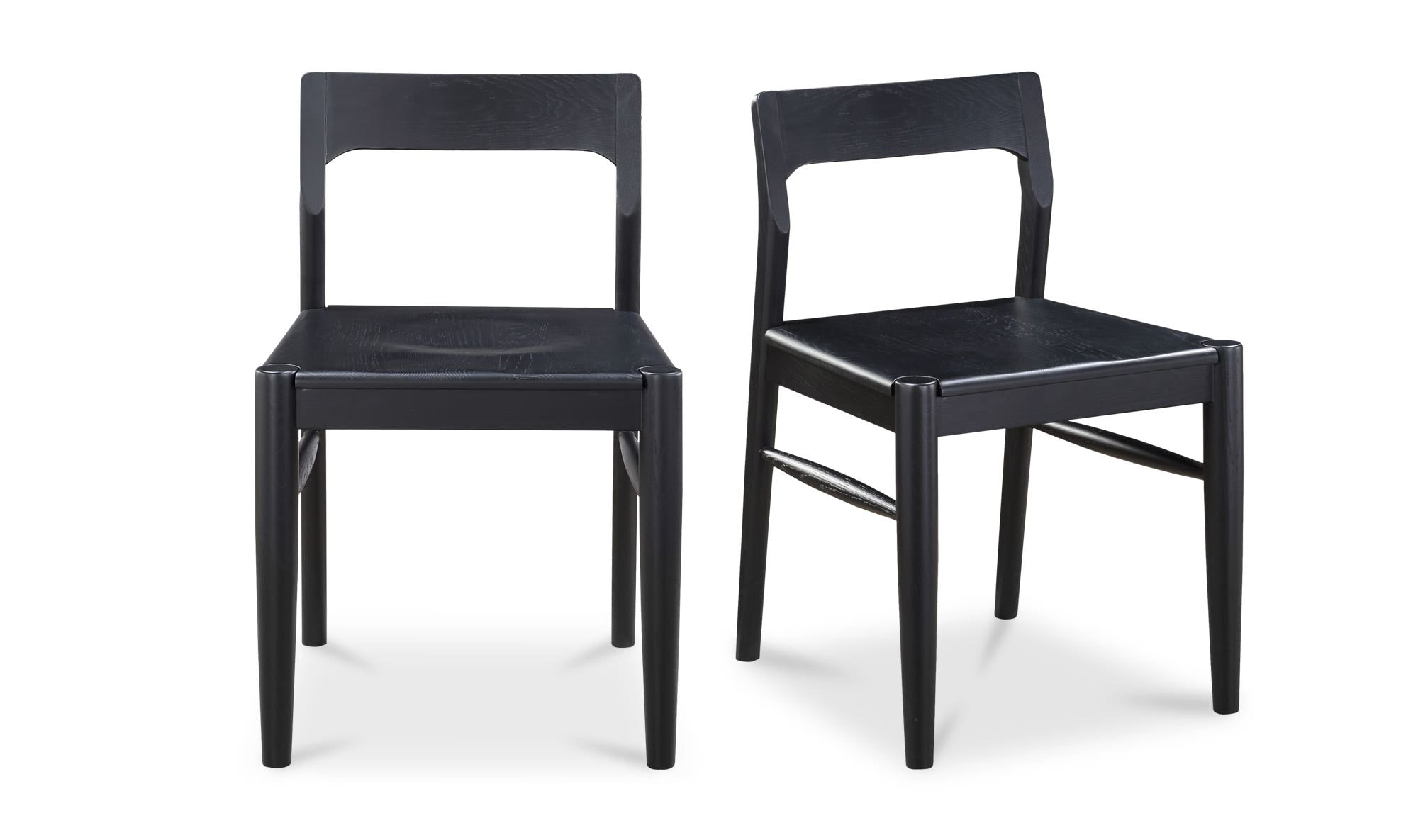 Moe’s Home Owing Dining Chair Black – Set Of Two