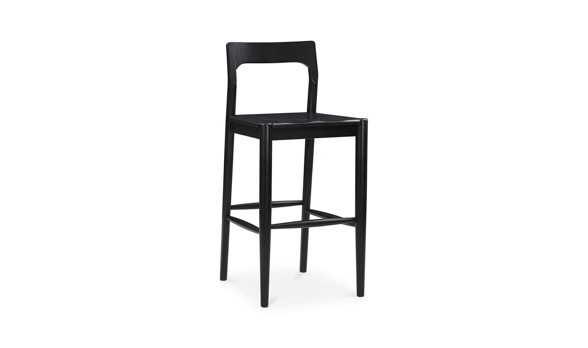 Moe's Home Owing Barstool Black - Image 3