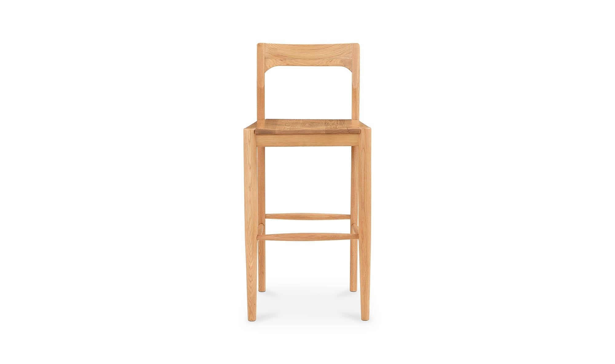 Moe's Home Owing Barstool Natural Oak - Image 1
