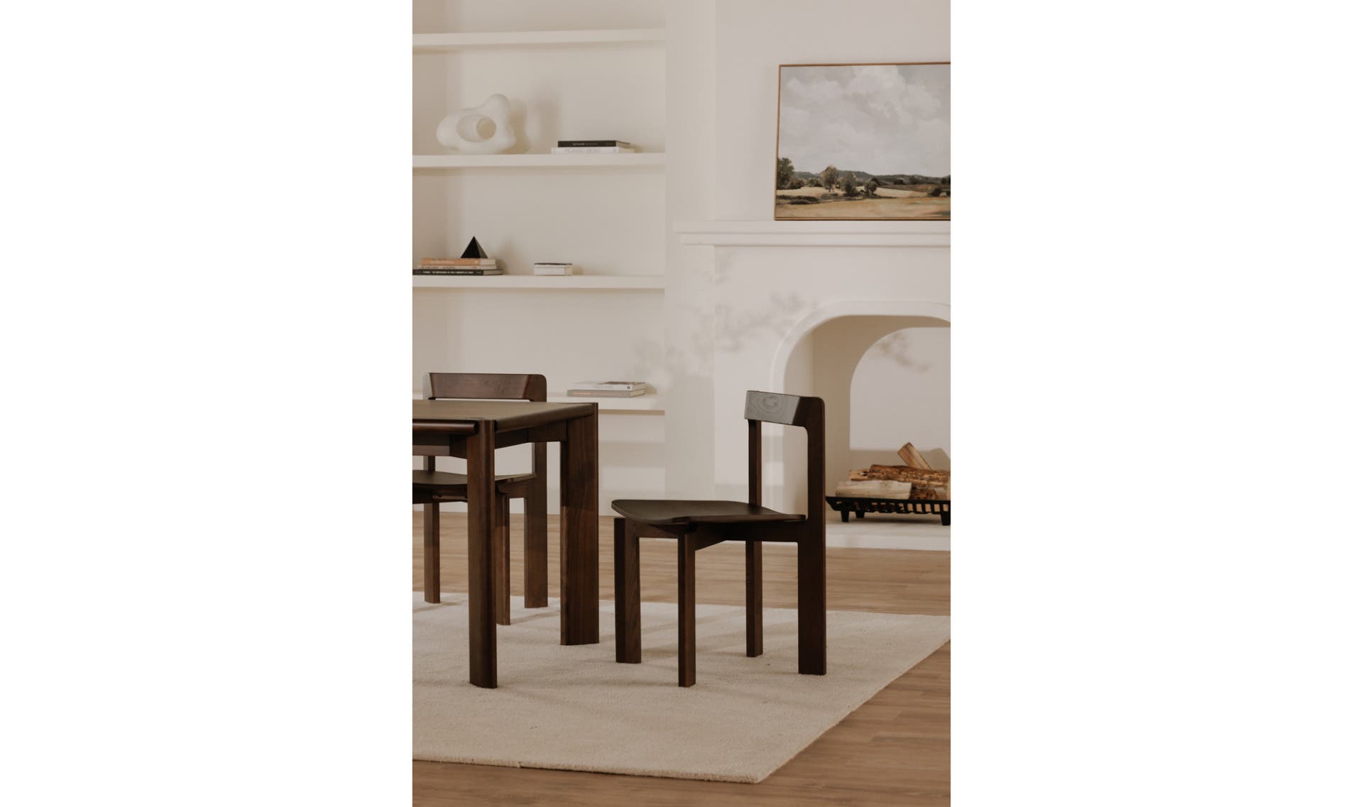 Moe's Home Daifuku Dining Chair Brown – Set Of Two - Image 3