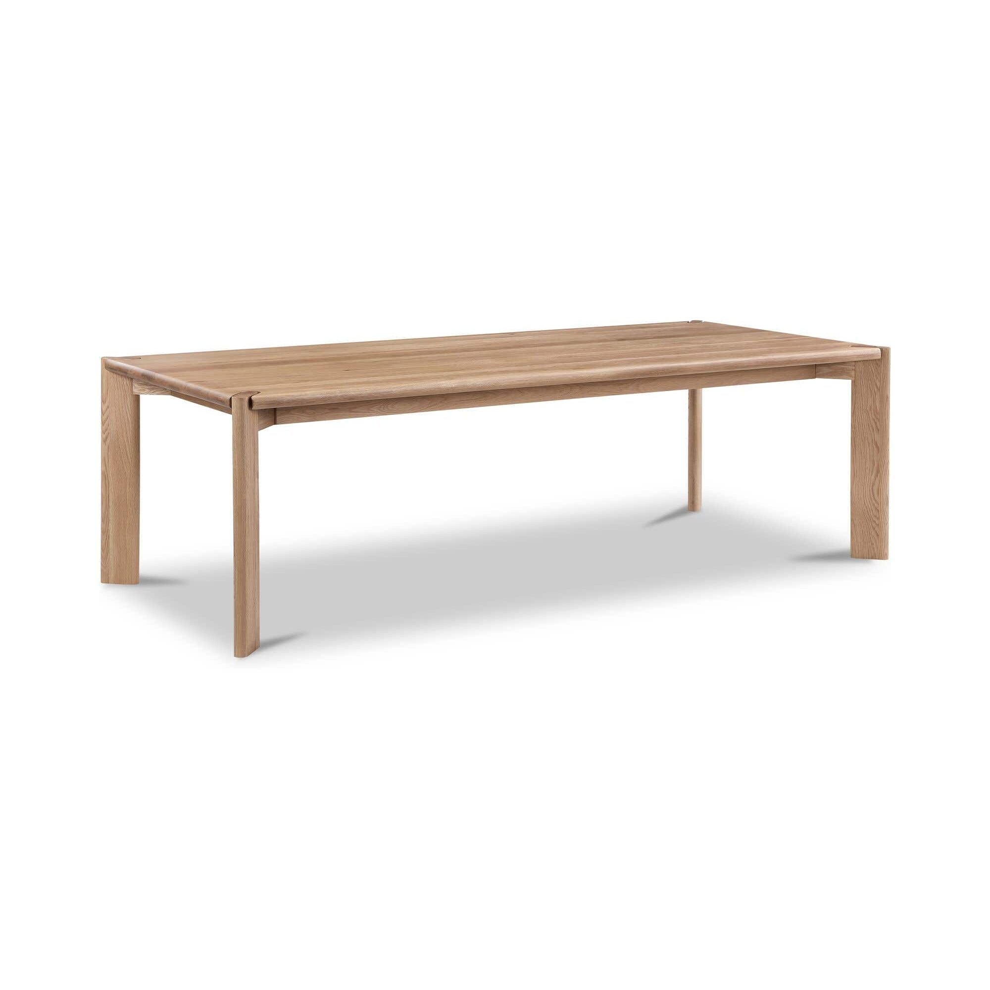 Moe's Home Daifuku Large Dining Table Brushed Natural Oak - Image 3