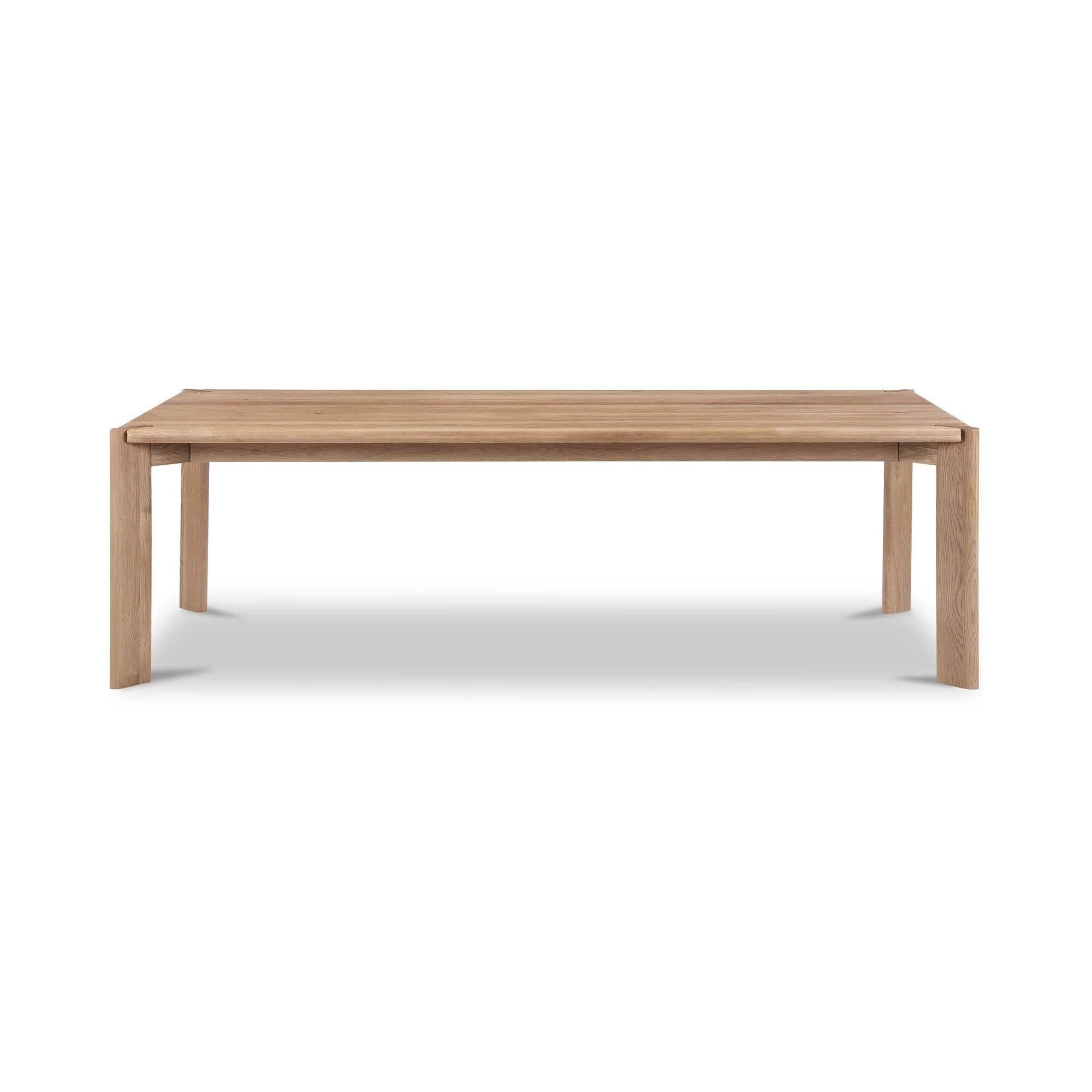 Moe's Home Daifuku Large Dining Table Brushed Natural Oak - Image 1