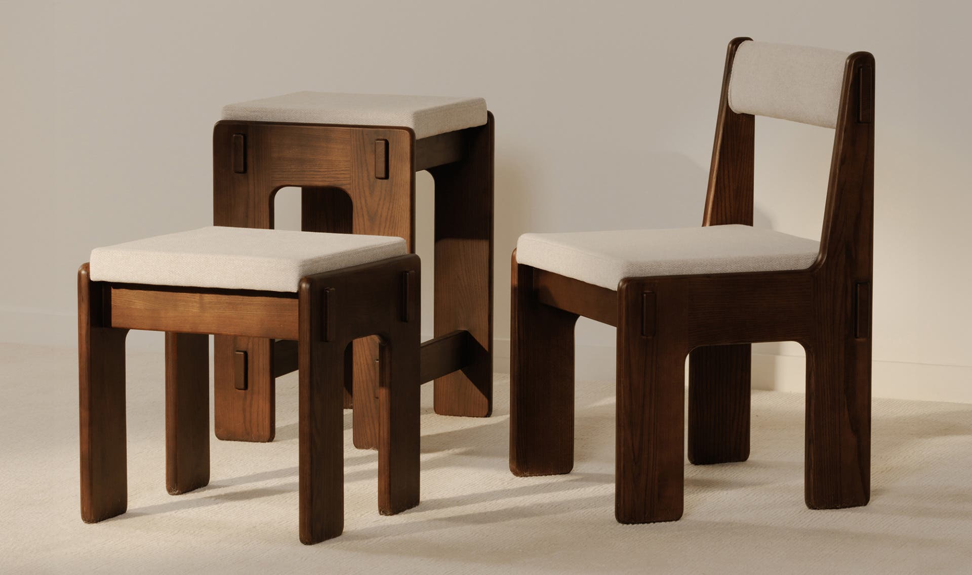 Moe's Home Ashby Counter Stool Brown - Image 2