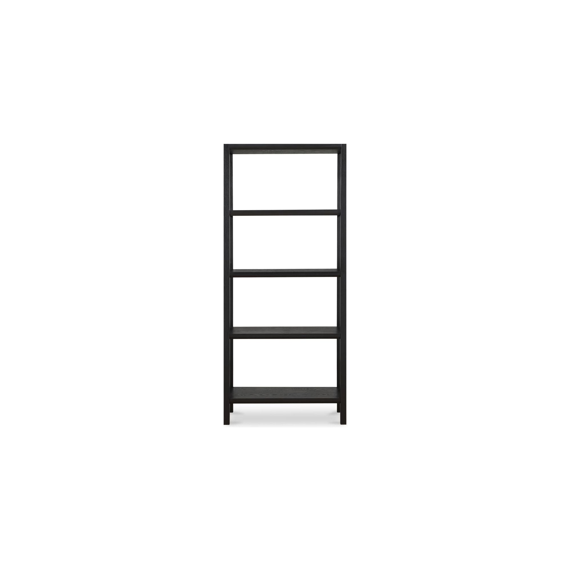 Moe’s Home Collection Nolan Black Bookcase - Image 2