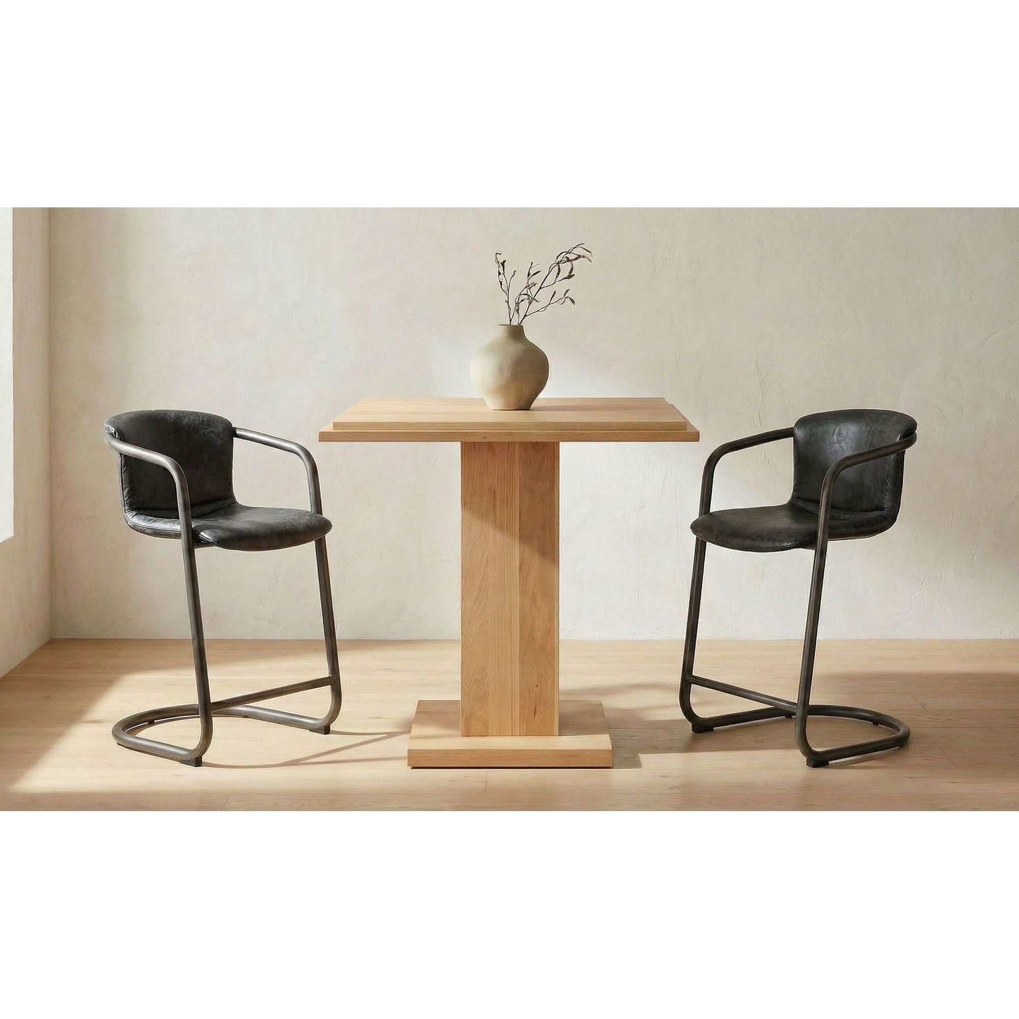 Moe's Home May Counter Table Natural Oak - Image 2