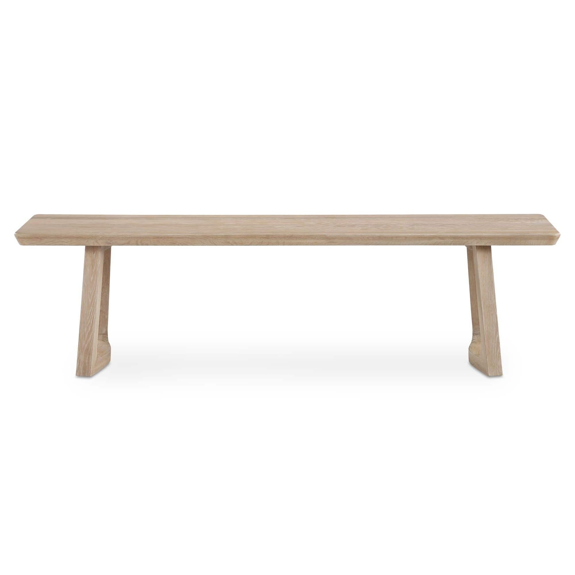 Moe’s Home Silas Dining Bench Oak