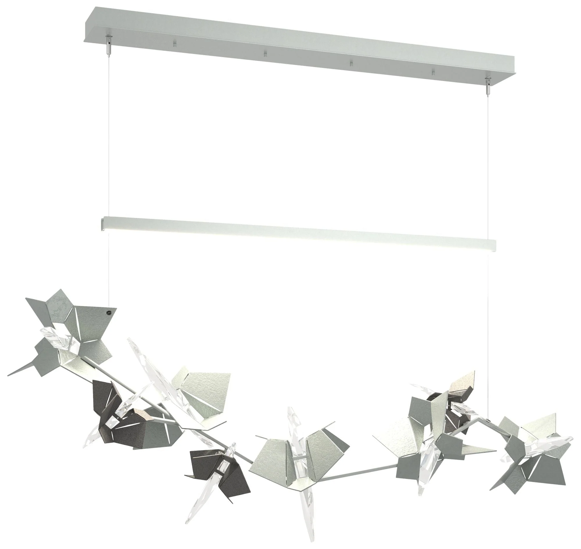 Belladonna 50.3"W Natural Iron Accented  Standard LED Pendant - Image 1