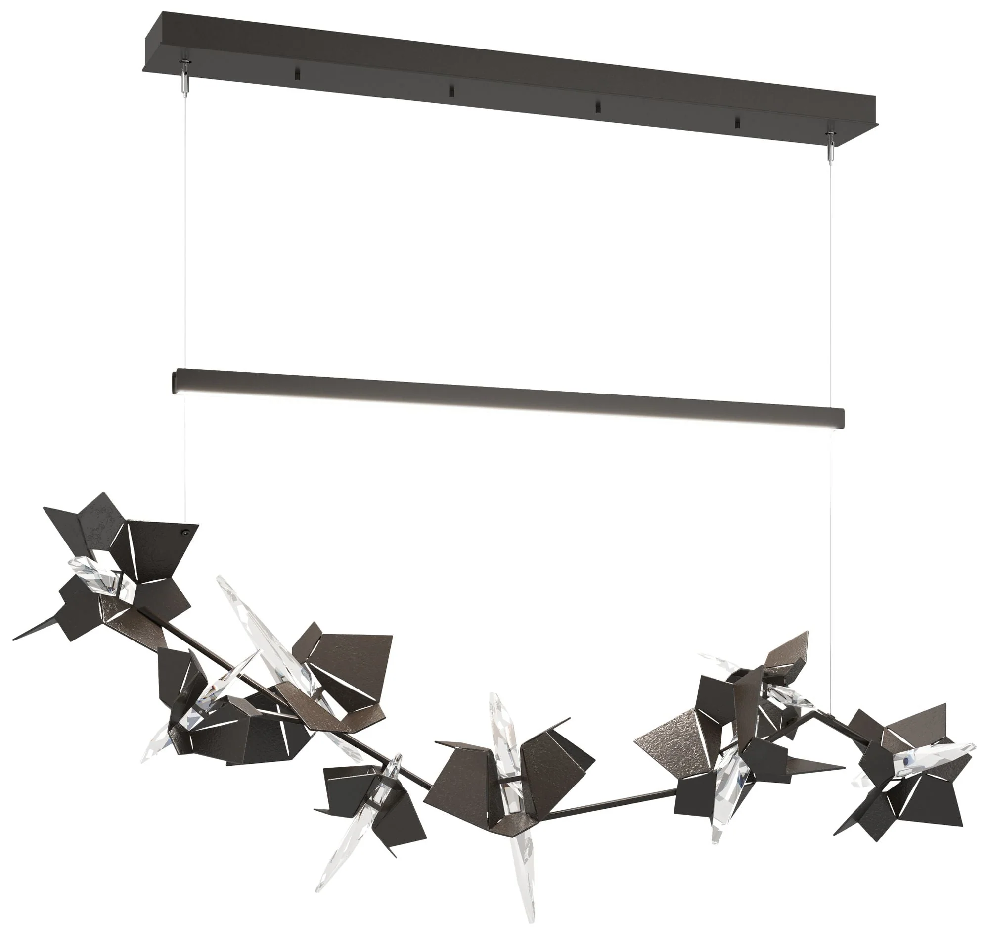 Belladonna 50.3"W Oil Rubbed Bronze Standard LED Pendant - Image 1