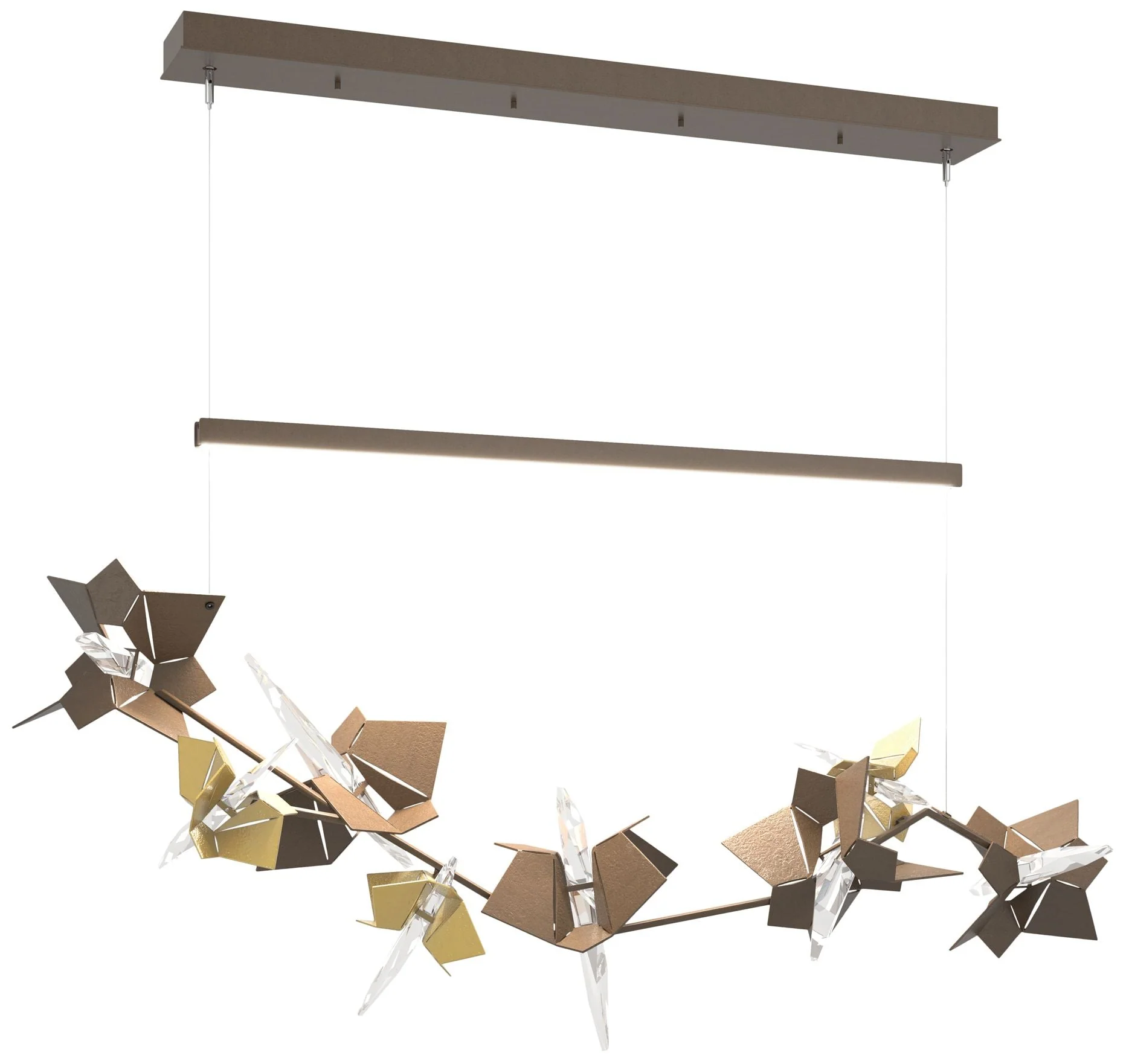 Belladonna LED Pendant - Bronze - Modern Brass - Image 1