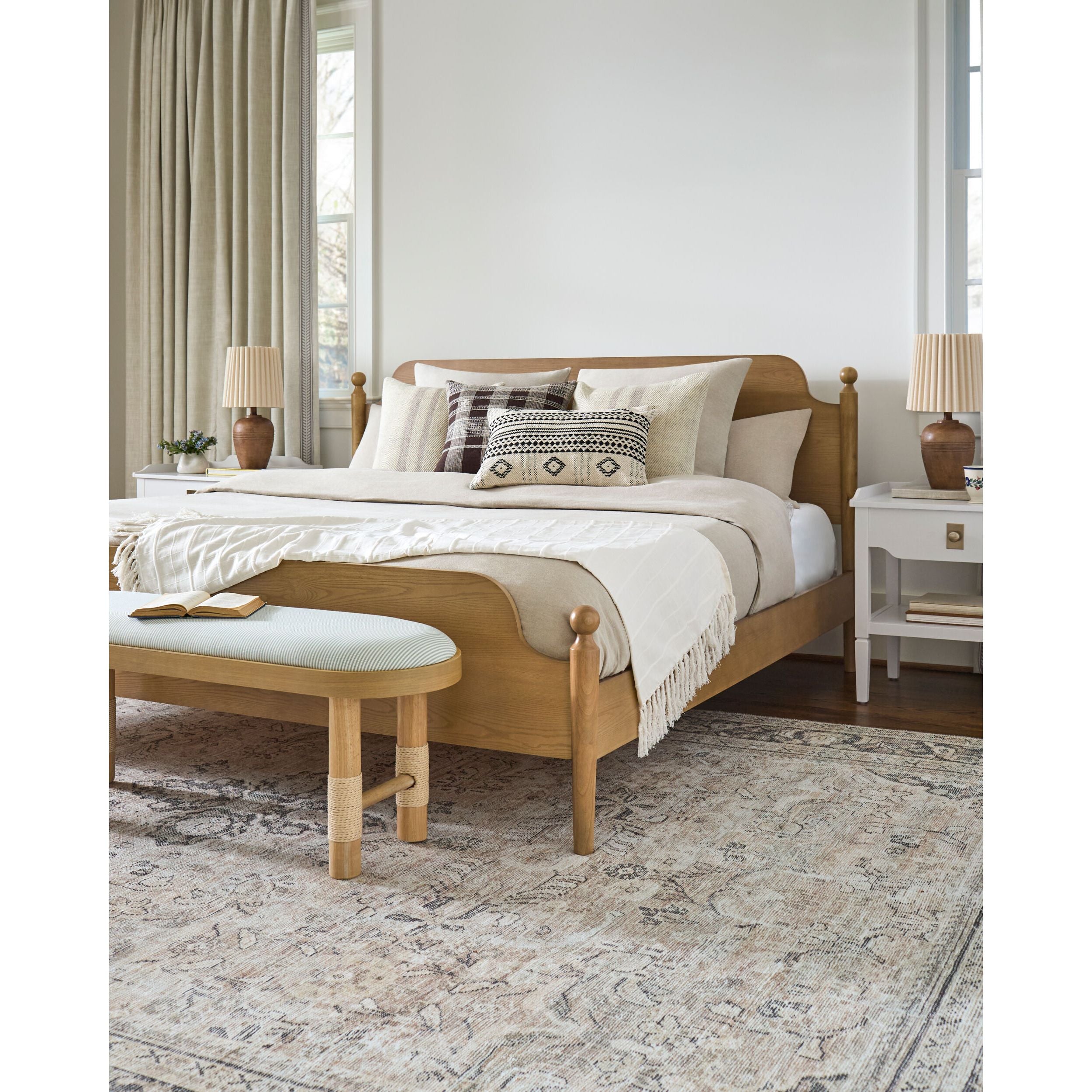 Becki Owens x LIVABLISS Prolo Throw in Cream ~ 50" x 60" - Image 2