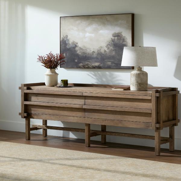 Becki Owens x SURYA Altos Wood Console Table