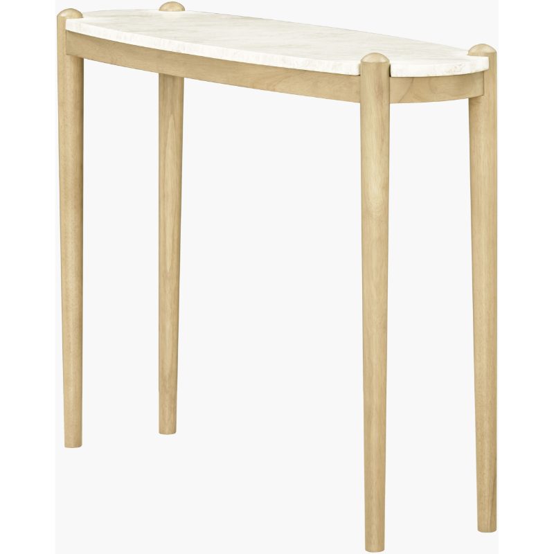 Becki Owens x LIVABLISS Coronado Marble Topped Console Table
